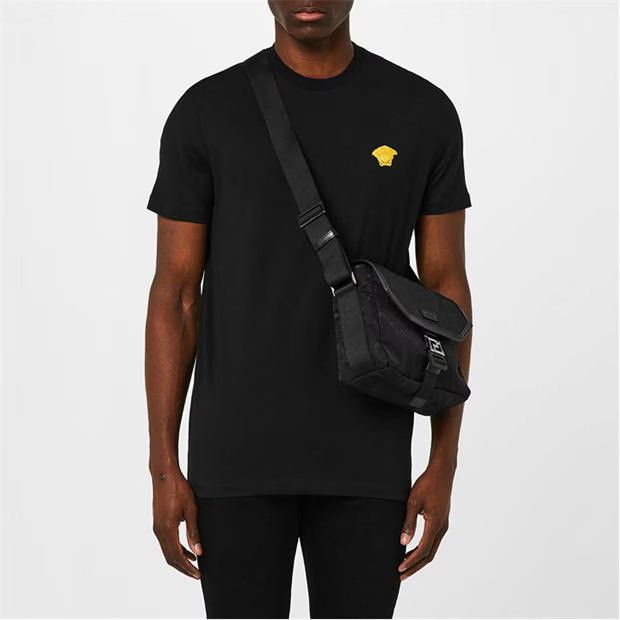 Versace o1g2r1mq0824 Small Medusa T-Shirts in Black Size US M / EU 48-50 / 2 - 4 Thumbnail