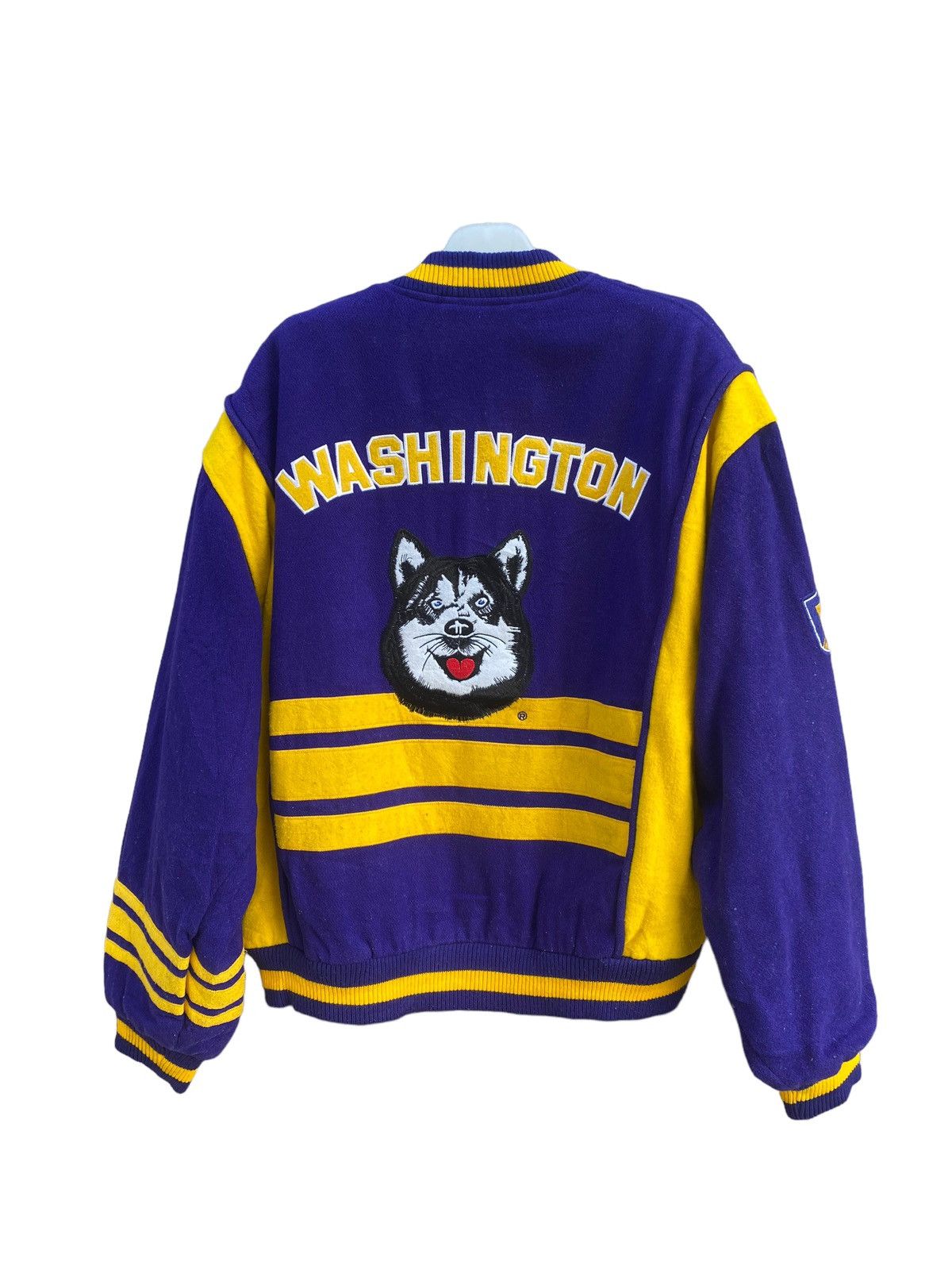 Nutmeg Vintage Nutmeg Washington Huskies Campri Jacket Size US XL / EU 56 / 4 - 1 Thumbnail