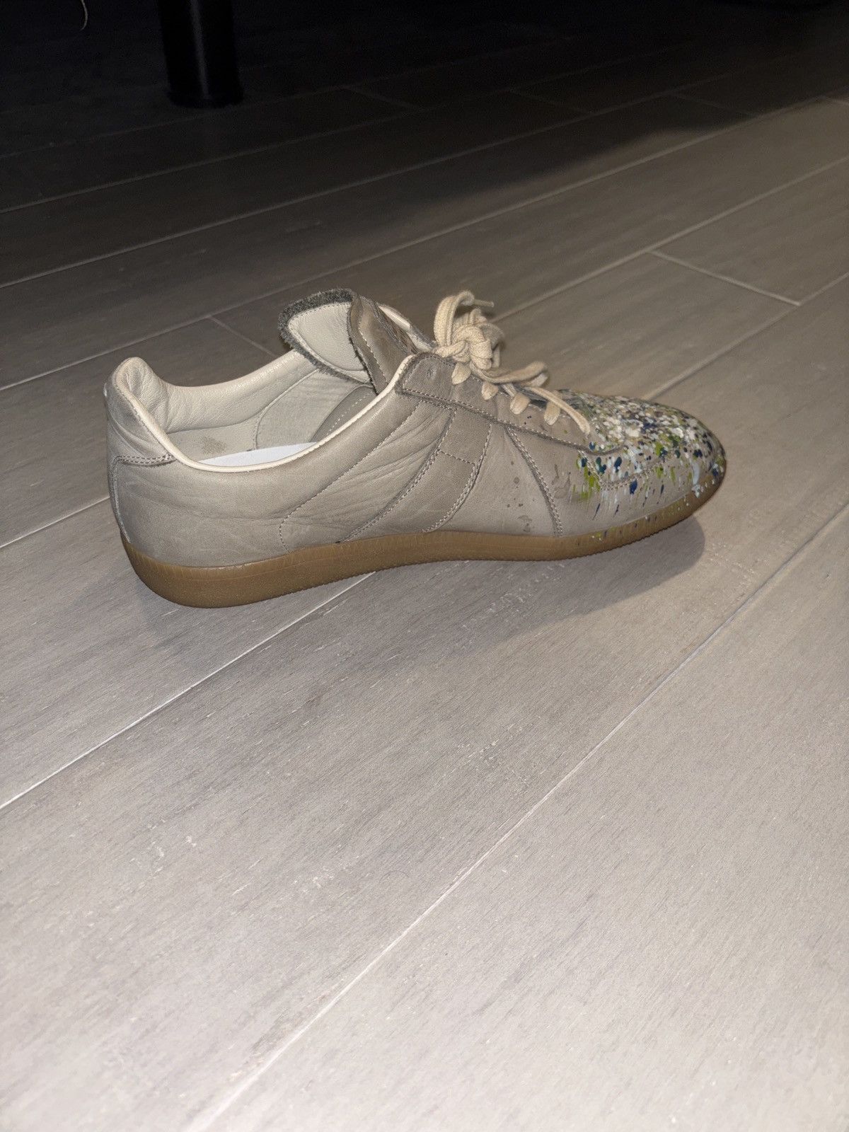 Maison Margiela Maison margiela dark grey paint splatter Size US 9 / EU 42 - 8 Thumbnail