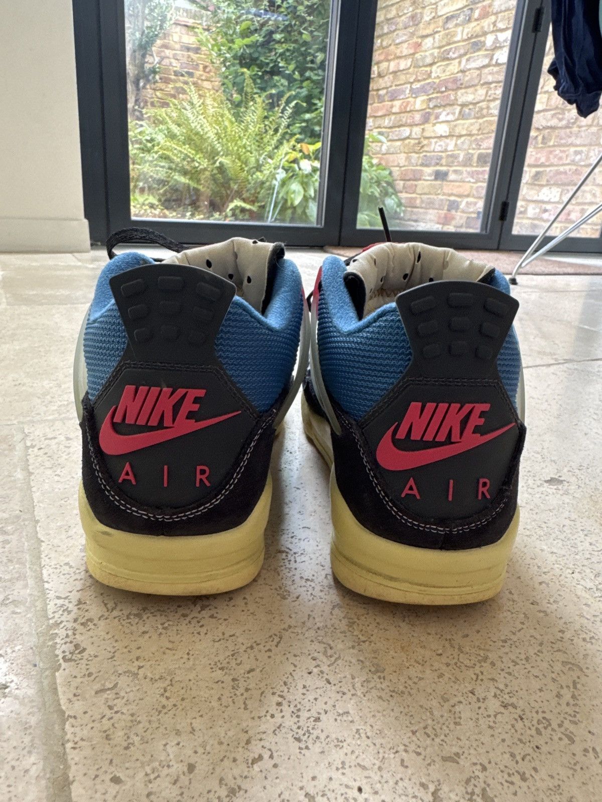 Jordan Brand Air Jordan4 Retro x Union LA 'Off Noir' Size 7.5 Size US 8.5 / EU 41-42 - 8 Thumbnail