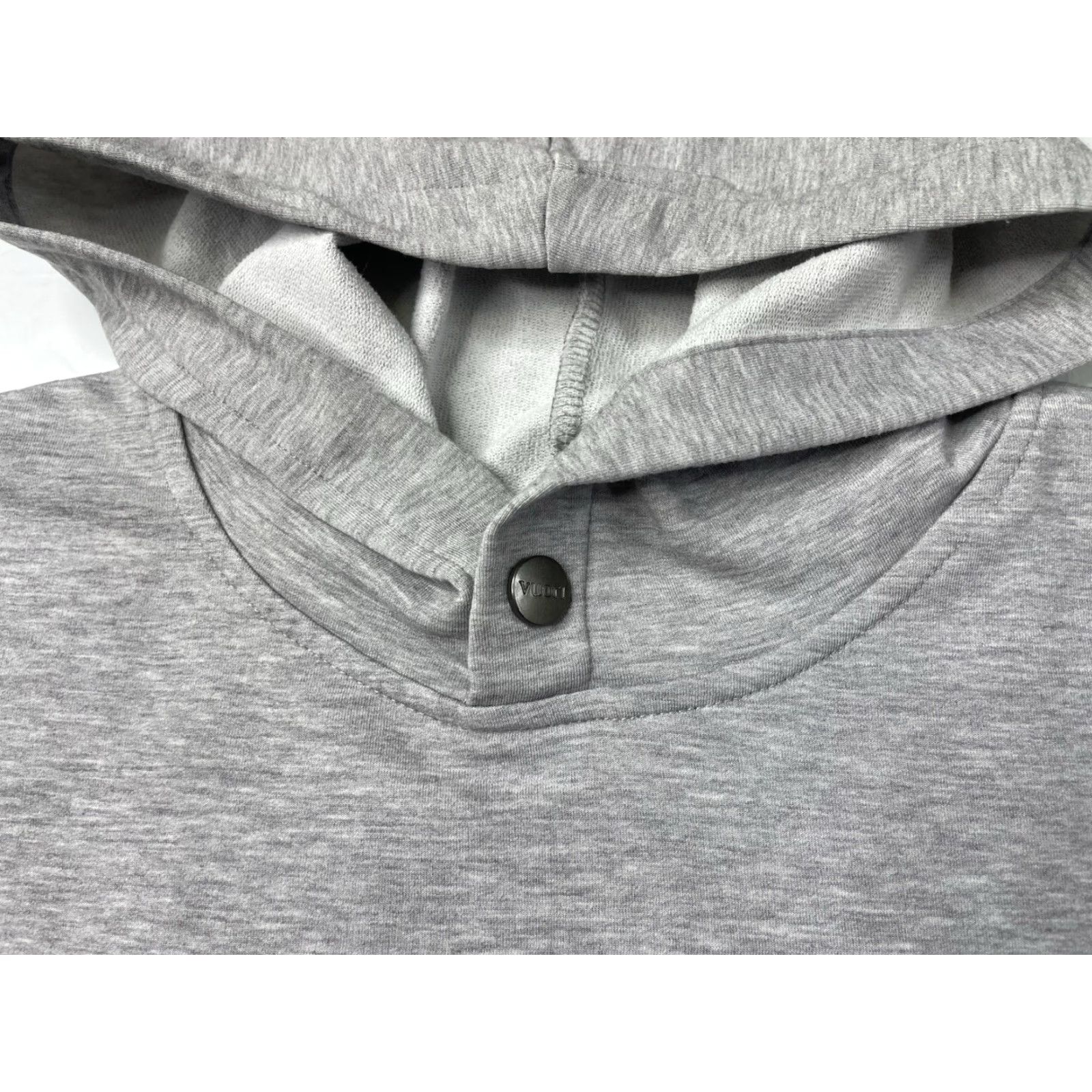 Vuori Vuori Hoodie Men M Pullover Dreamknit Soft Gray V254 Tight Fit Athletic Hooded Lightweight Logo Sleeves Long Knit Pattern Solid Vintage? Size US M / EU 48-50 / 2 - 3 Thumbnail