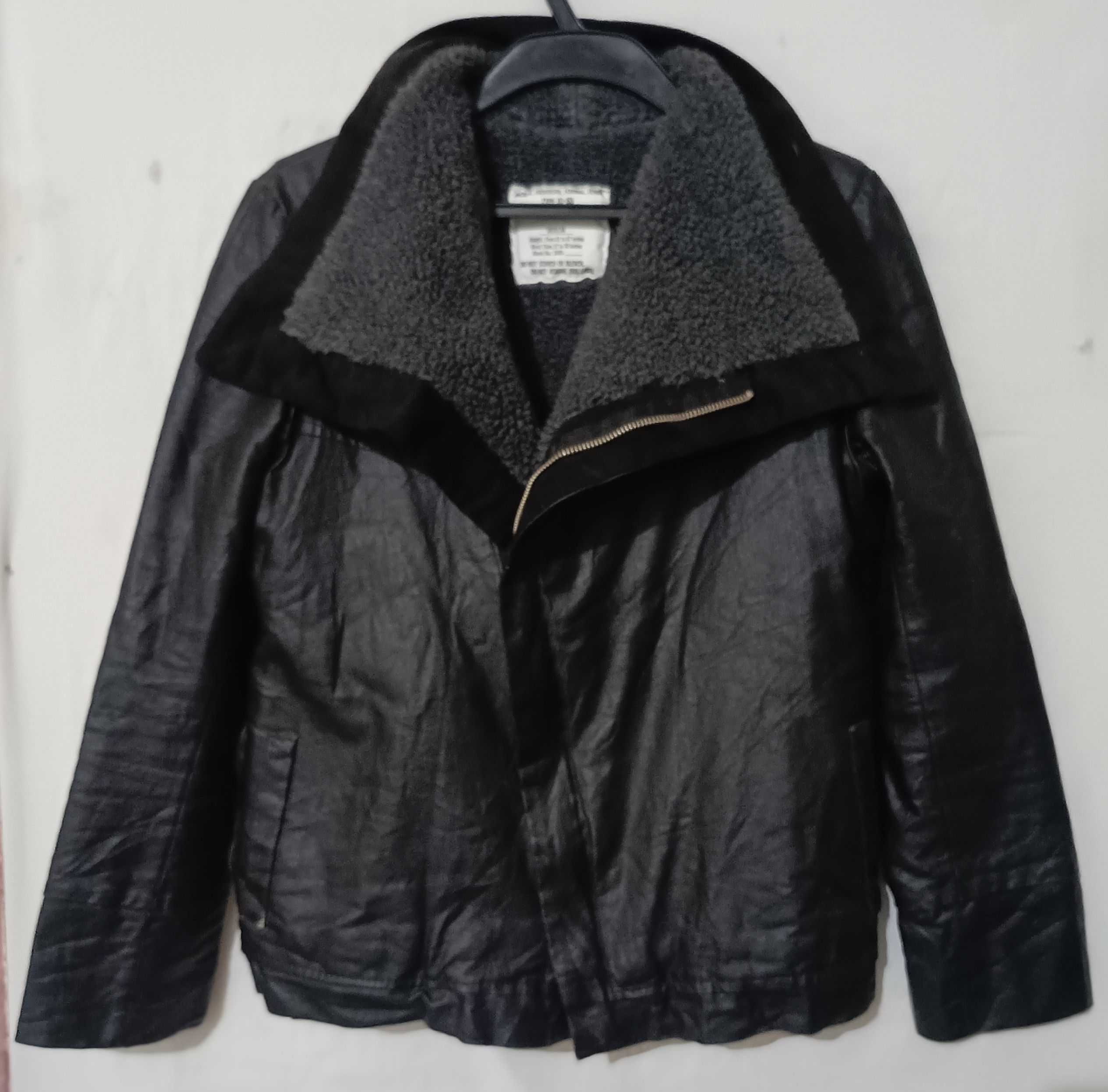 Ekam VKEI WAXED ASYMMETRIC JACKET Size S / US 4 / IT 40 - 3 Thumbnail