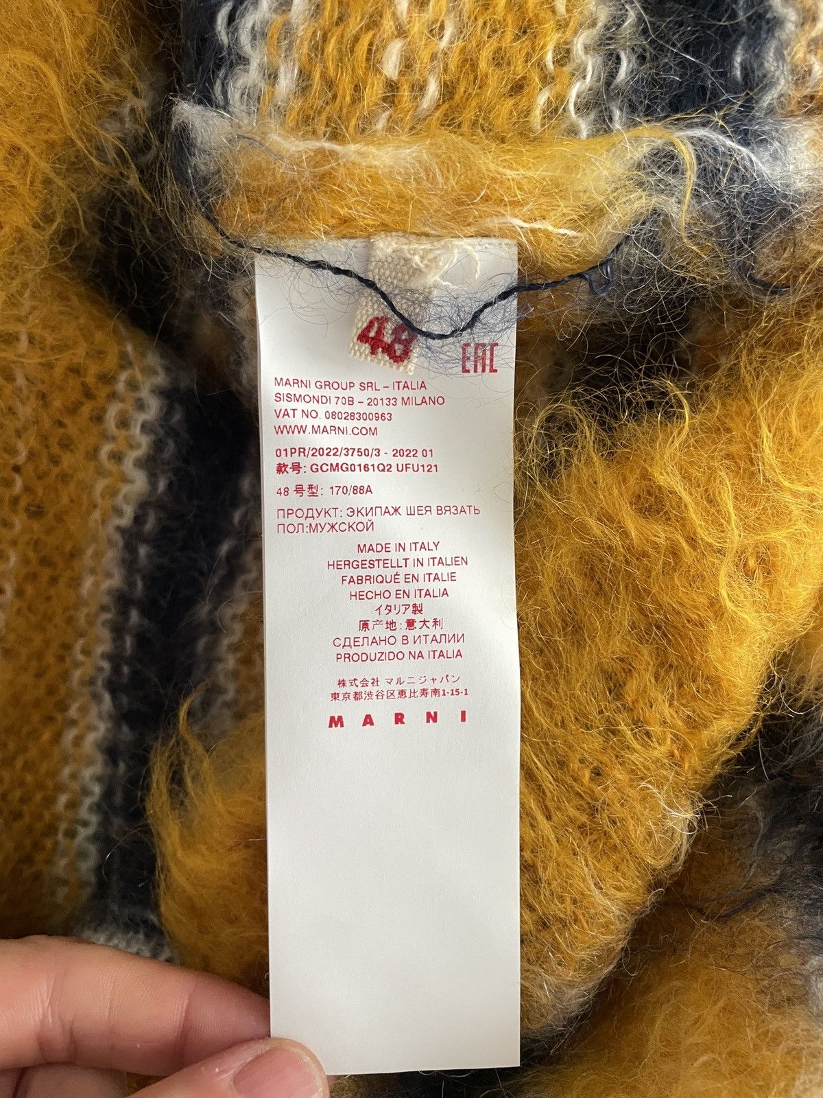 Marni Marni fuzzy mohair Size US M / EU 48-50 / 2 - 11 Thumbnail