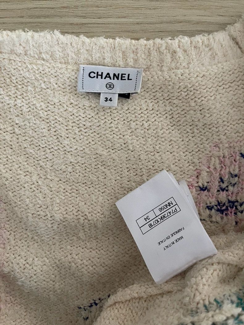 Chanel Chanel 23s towel bathrobe cardigan coat Size XXS / US 00 / IT 34 - 3 Thumbnail