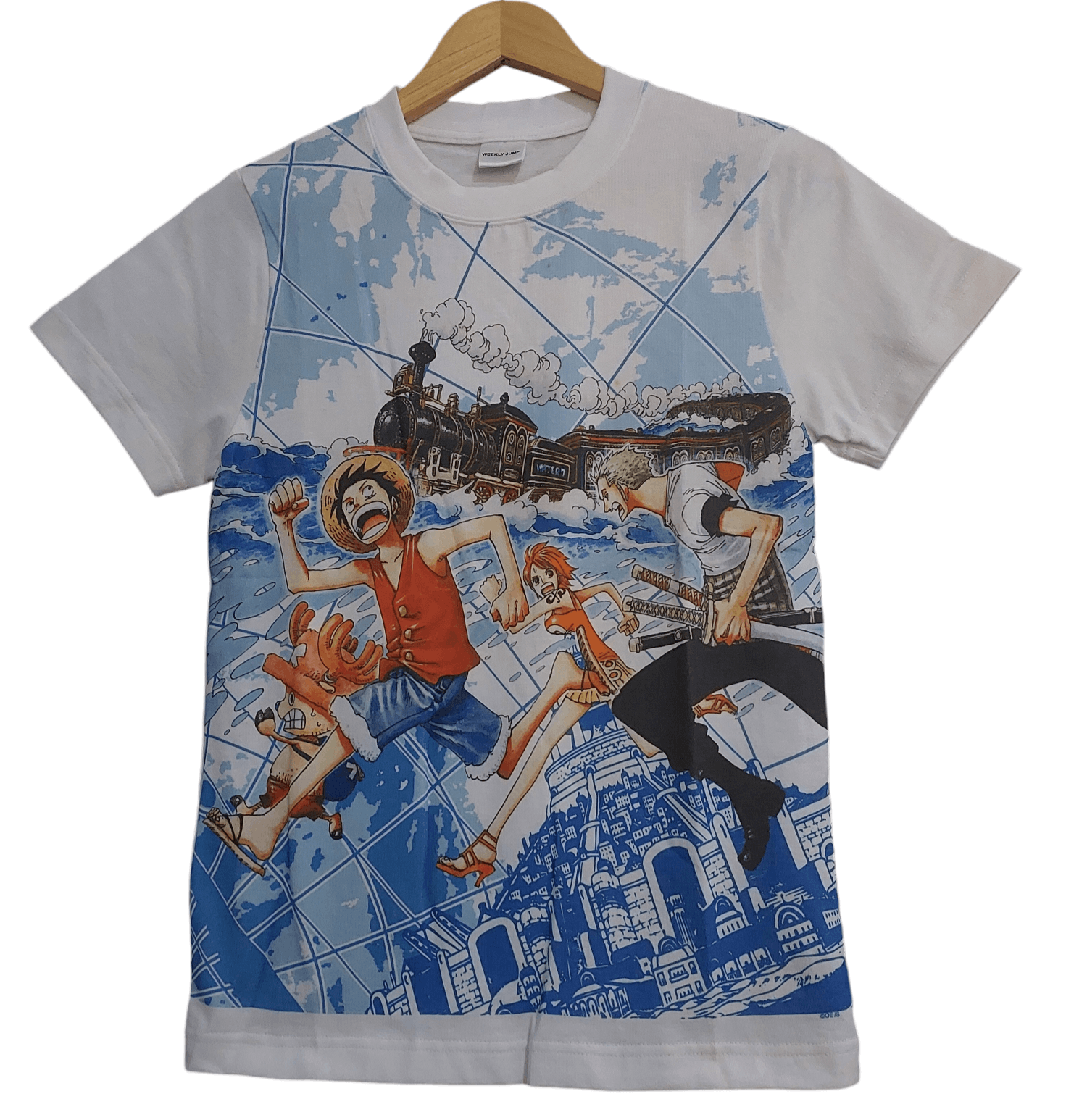 Anime × Japanese Brand × Vintage VINTAGE ONE PIECE ANIME WEEKLY JUMP TSHIRT Size US XS / EU 42 / 0 - 1 Thumbnail