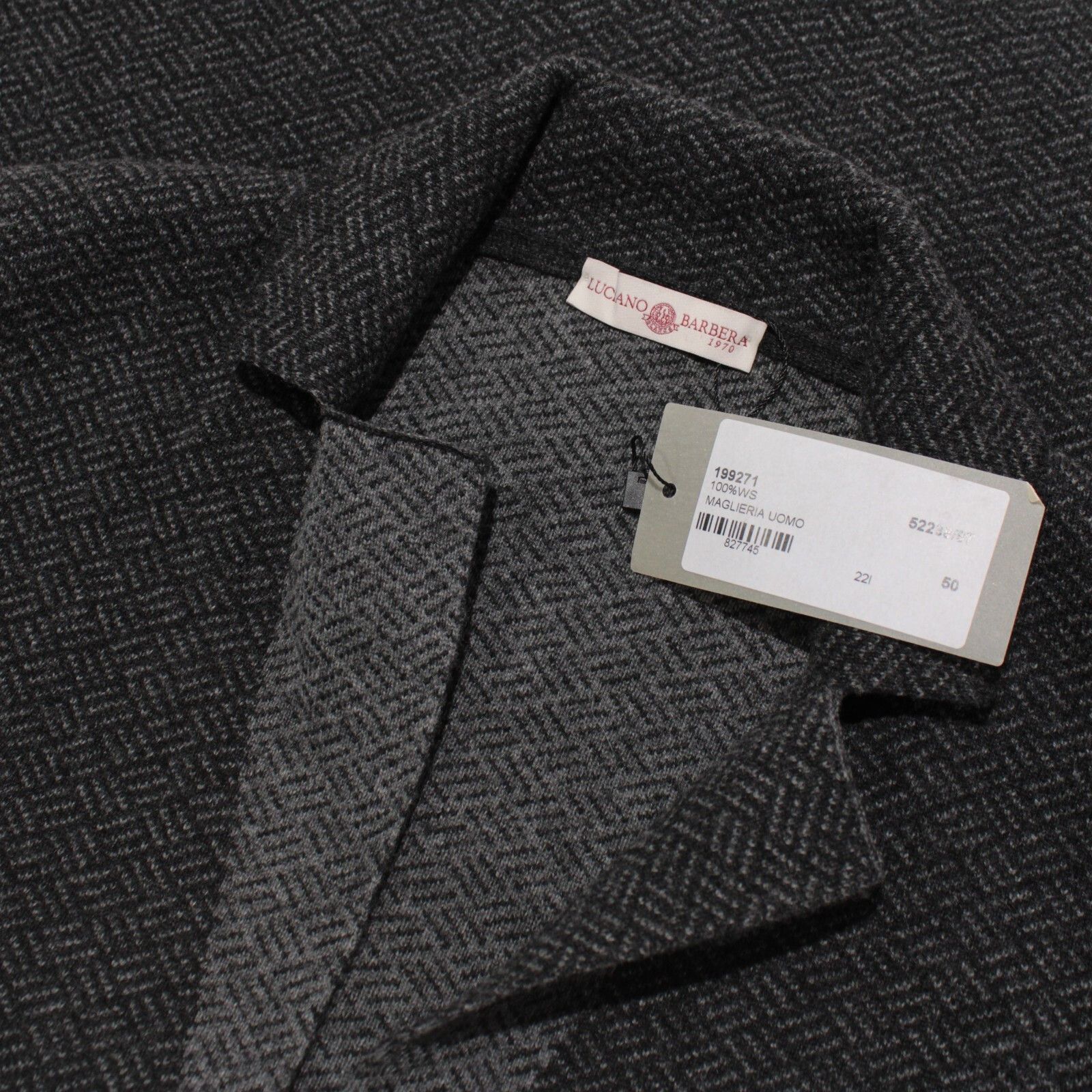 Luciano Barbera Luciano Barbera Sweater Size US M in Gray Size US M / EU 48-50 / 2 - 1 Thumbnail