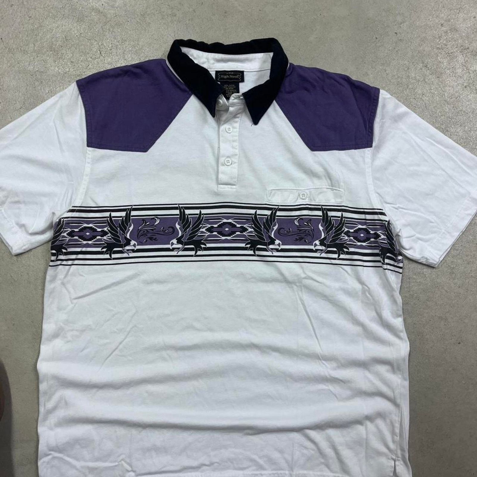 Wrangler 90s high noon western polo Size US L / EU 52-54 / 3 - 2 Thumbnail