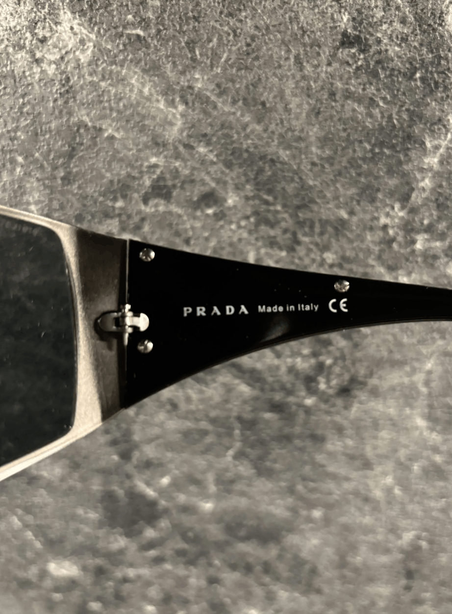 Prada PRADA Sunglasses Star SPR Sport Symbol Wrap Shield Mask Size ONE SIZE - 7 Thumbnail
