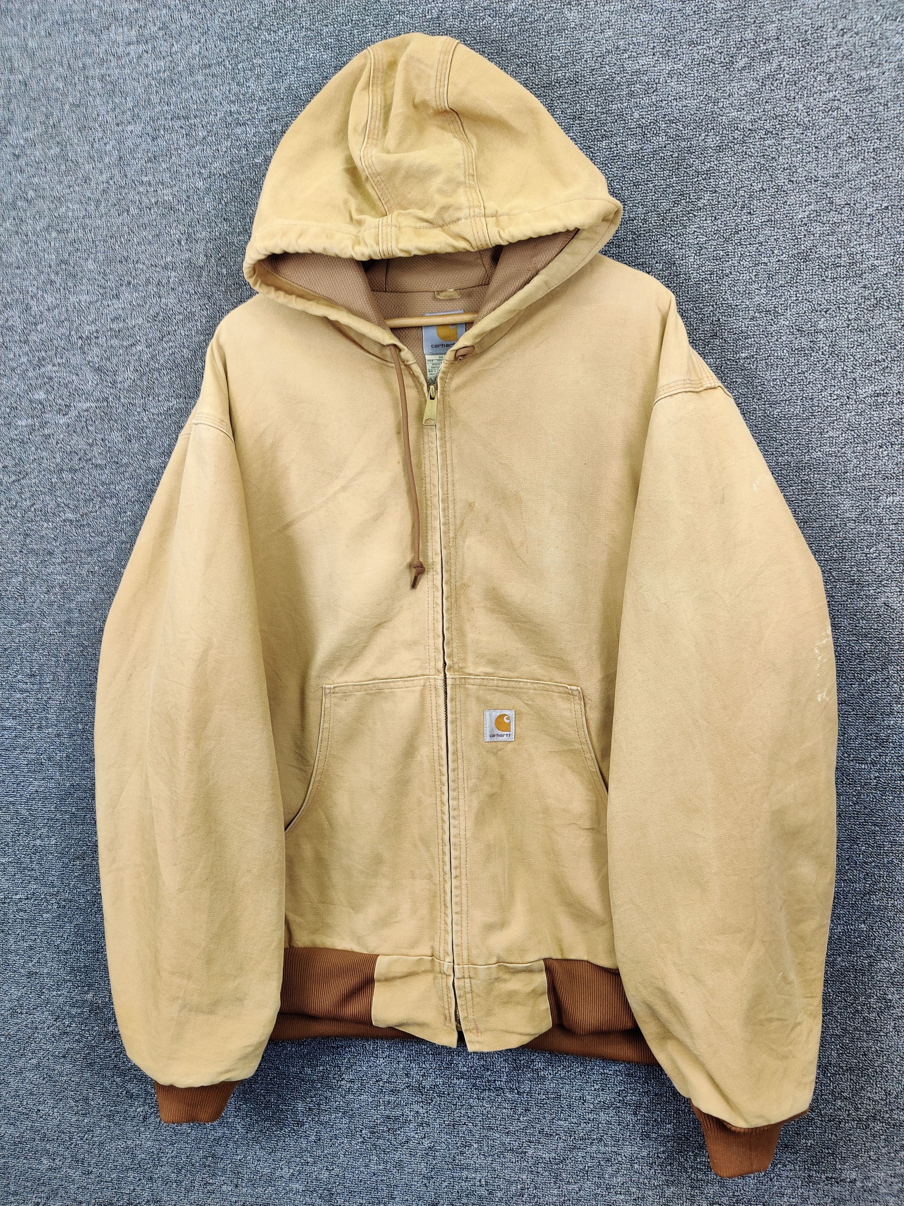 Carhartt Vintage 90s Carhartt Detroit Active Hoodie Jacket Size US XXL / EU 58 / 5 - 2 Thumbnail