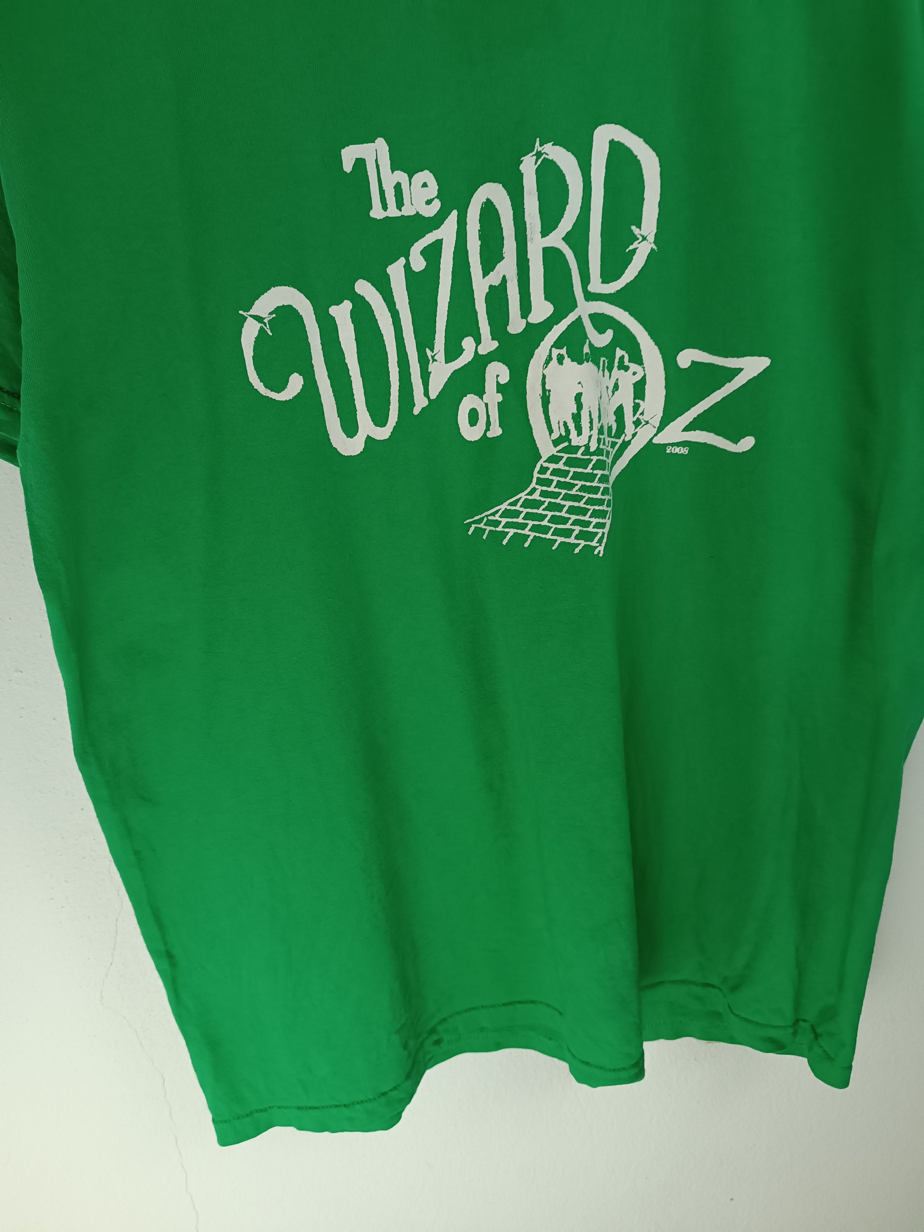 Vintage VINTAGE WIZARD OF OZ THEATER CREW HIGH SCHOOL DRAMA TEE Size US L / EU 52-54 / 3 - 5 Thumbnail