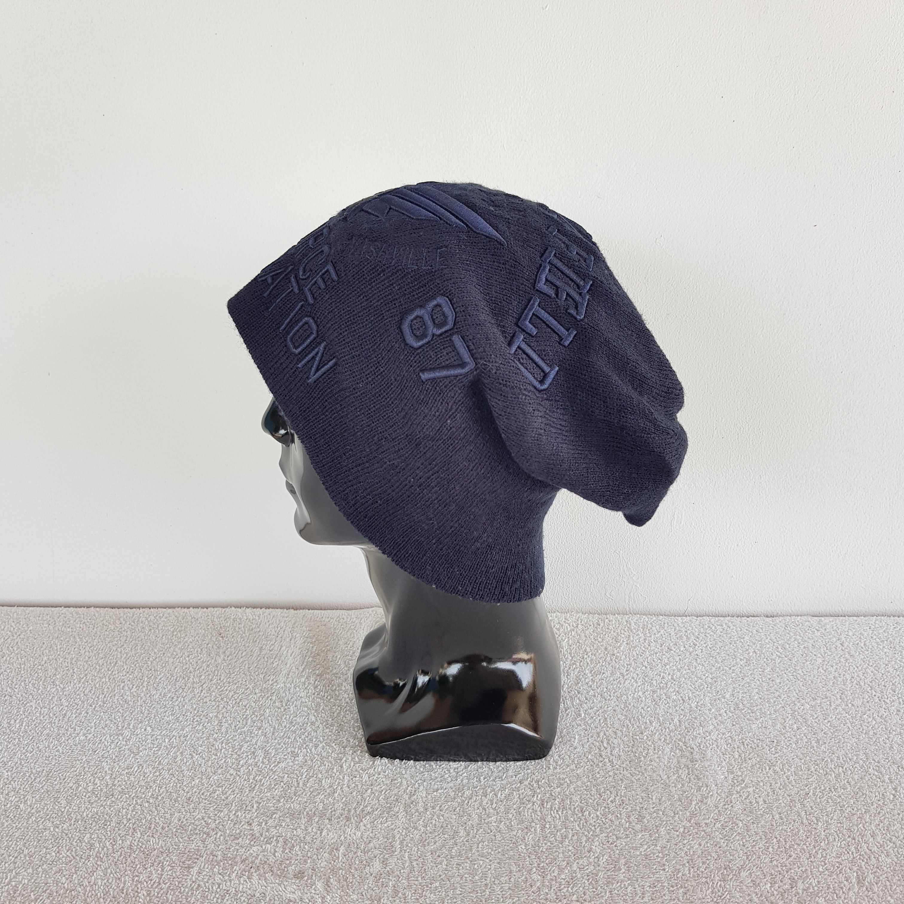 Japanese Brand Air Force Commendation Rolling Field Beanie Snow Cap Hats. Size ONE SIZE - 4 Thumbnail