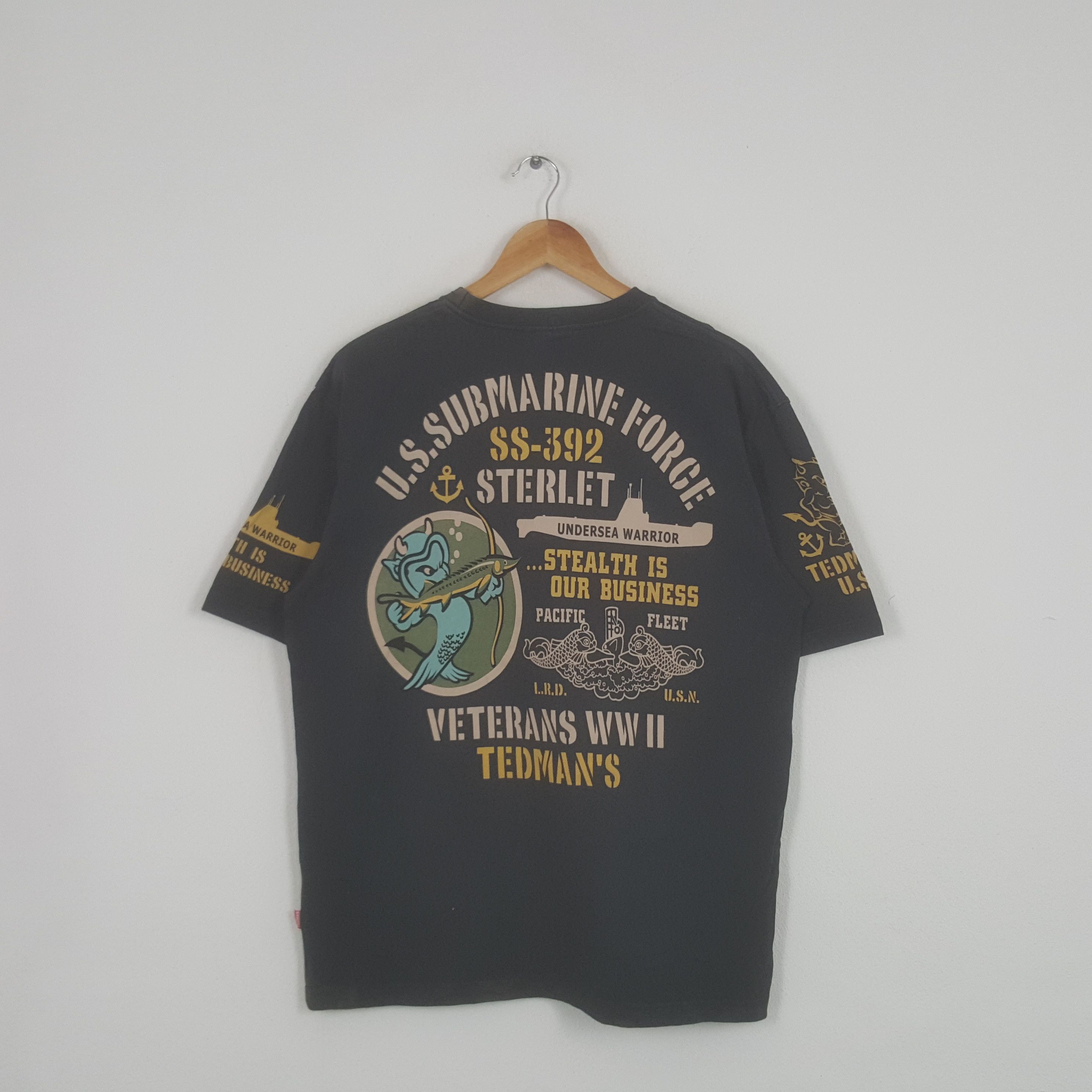 Vintage Vintage Ted Company U.S. Submarine Force Promo Tshirt Size US L / EU 52-54 / 3 - 1 Thumbnail