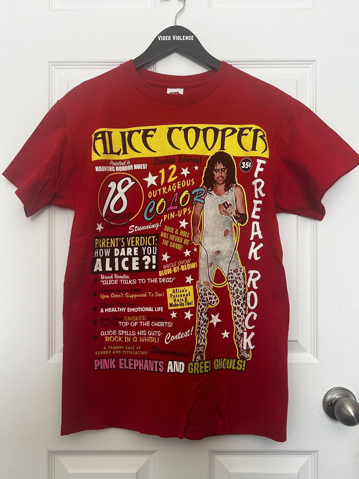 Vintage 2004 Alice Cooper Tour Tee Size US M / EU 48-50 / 2 - 2 Thumbnail