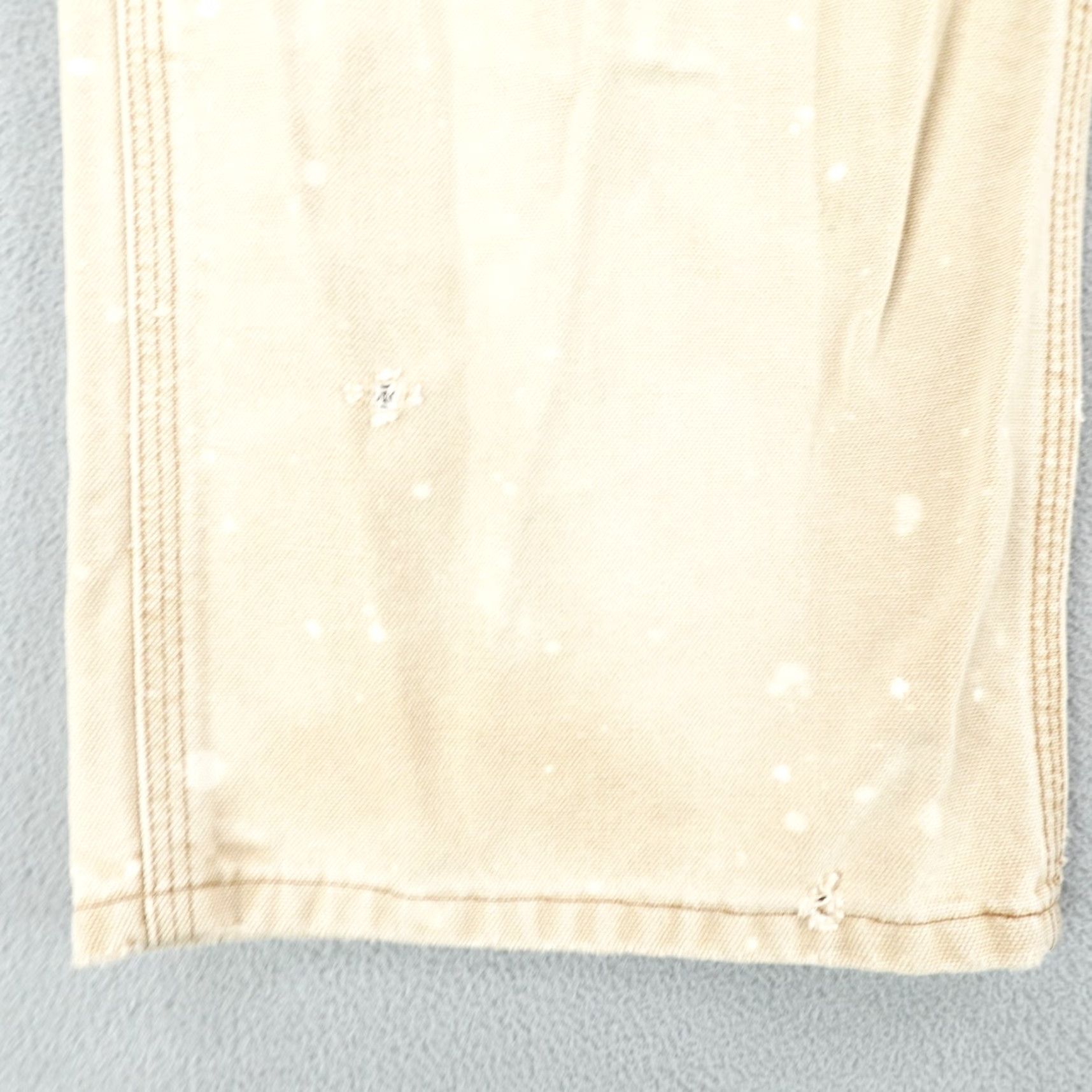 Carhartt Carhartt Pants Mens 42x34 Brown Distressed Canvas Carpenter Workwear Pockets Straight 32in Inseam Mens Brown Canvas Carhartt Pants Size US 41 - 5 Thumbnail