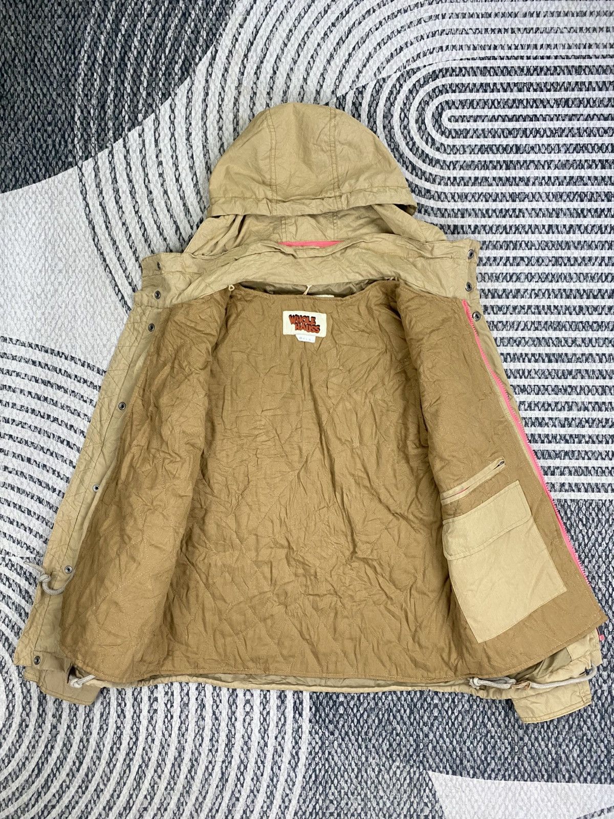 Japanese Brand Vintage Whole Hauss Military Patch Jacket Size US S / EU 44-46 / 1 - 6 Thumbnail