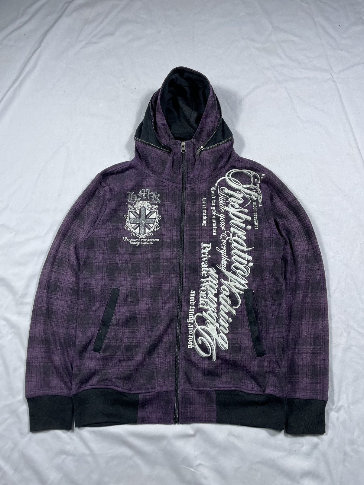 If Six Was Nine GOA BONO JACKET STYLE BEAUMERE MULTIZIPPER ZIP HOODIE Size US M / EU 48-50 / 2 - 2 Thumbnail