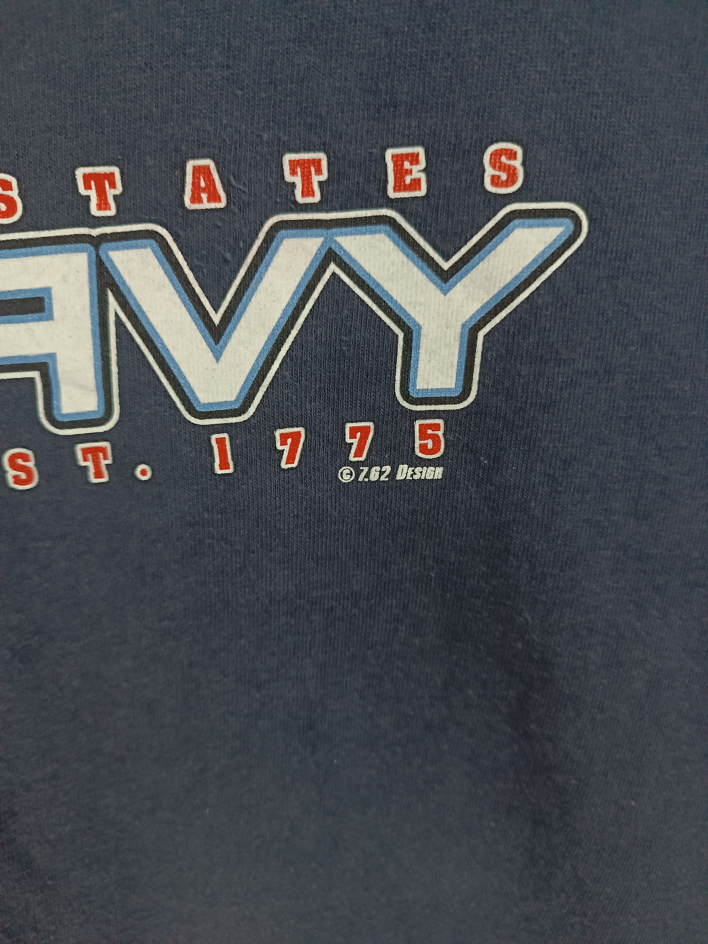 Vintage VINTAGE NAVY DON'T TREAD ON ME MARINE CORP USA Size US M / EU 48-50 / 2 - 10 Thumbnail