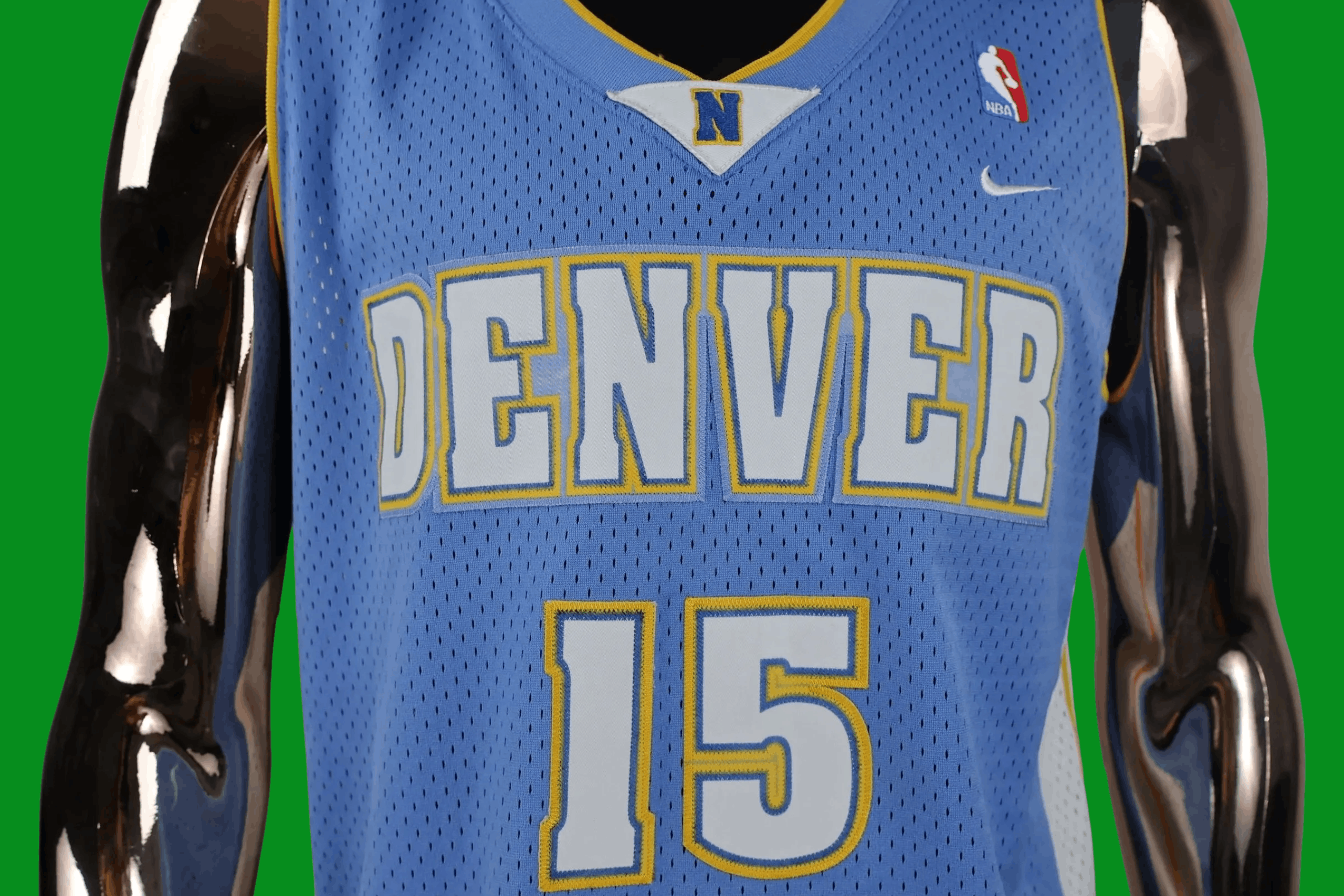 Nike VTG Nike NBA Swingman Denver Nuggets Carmelo Anthony Sewn Size US M / EU 48-50 / 2 - 3 Thumbnail