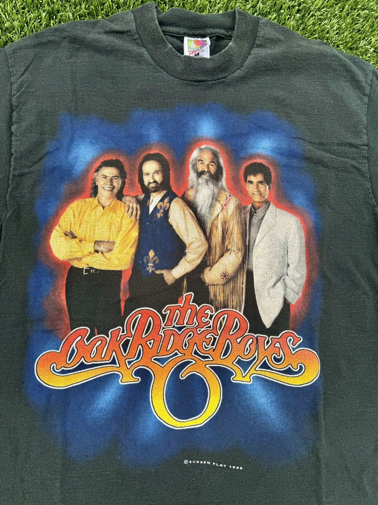 Band Tees × Vintage 1996 Oak Ridge Boys 90’s Vintage Concert Tour Band T-Shirt Size US L / EU 52-54 / 3 - 2 Thumbnail