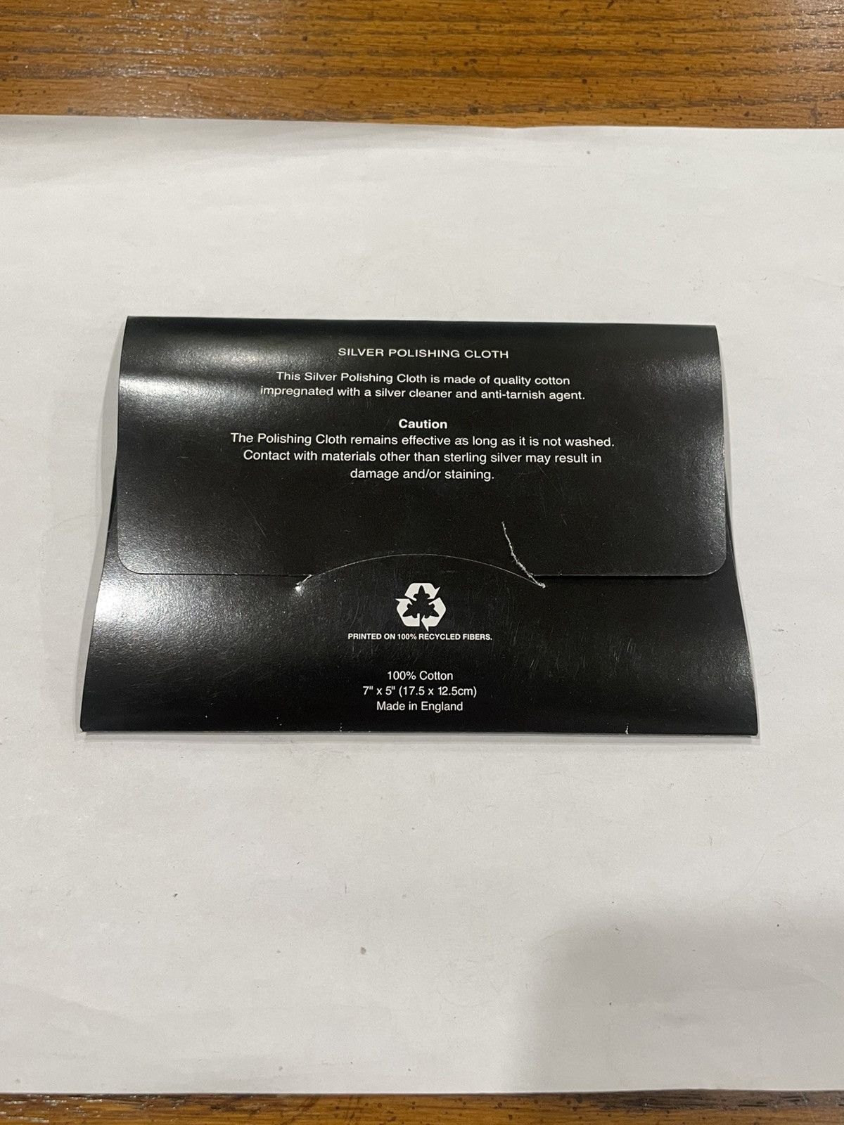 Chrome hearts silver polishing cloth