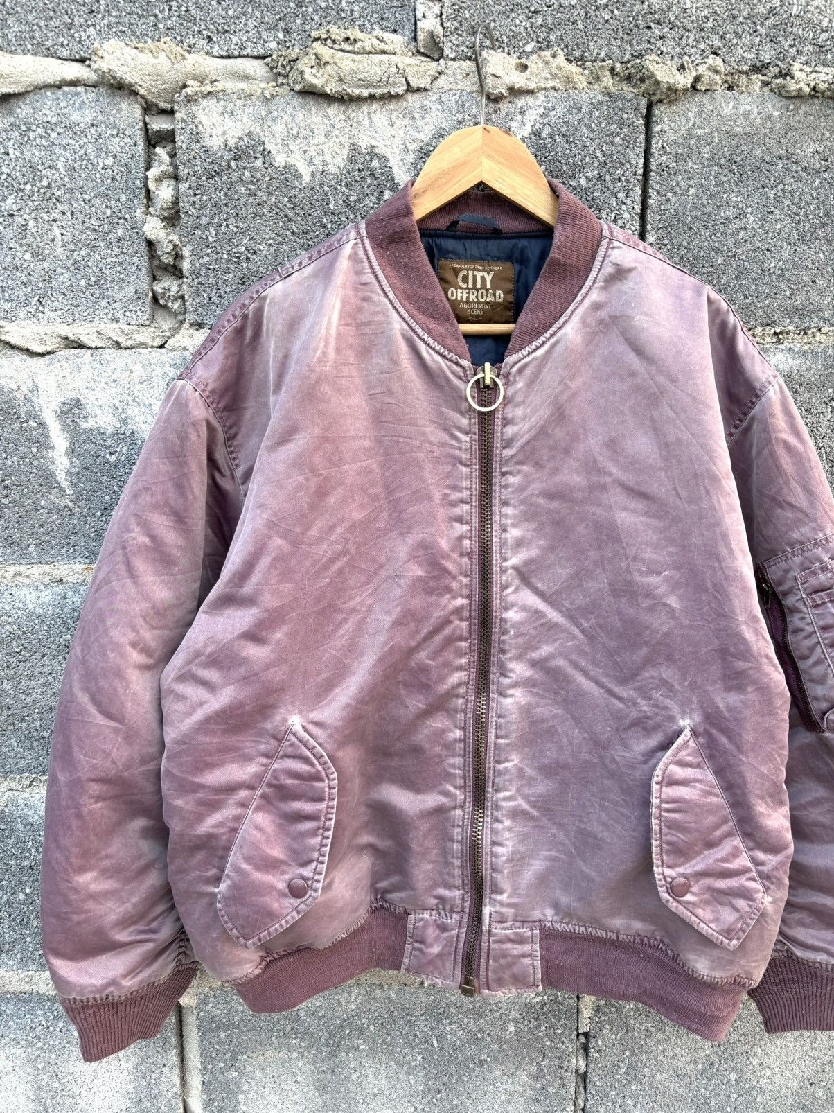 Alpha Industries FADED Alpha Ma-1 Flight Bomber Jacket Size US L / EU 52-54 / 3 - 6 Thumbnail