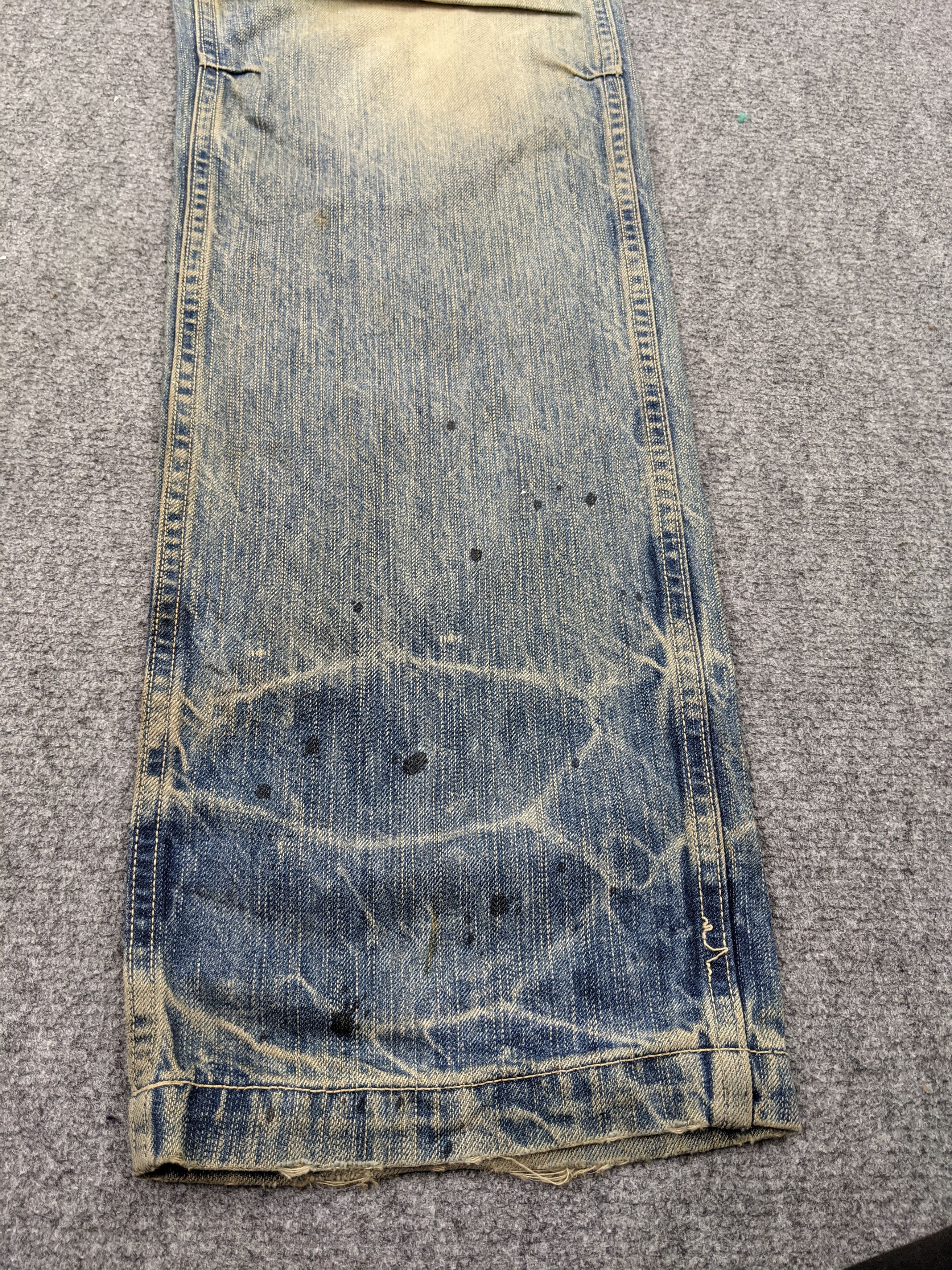 If Six Was Nine Johnbull Kojima Genes Japan Multi Pocket Rusty Jeans DJ0013Z Size US 33 - 13 Thumbnail