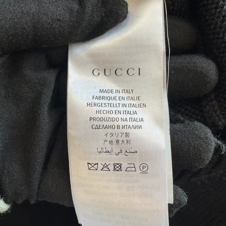 Gucci Gucci Little bee embroidered v-neck sweater 2501-Nextarrow Size US L / EU 52-54 / 3 - 4 Thumbnail