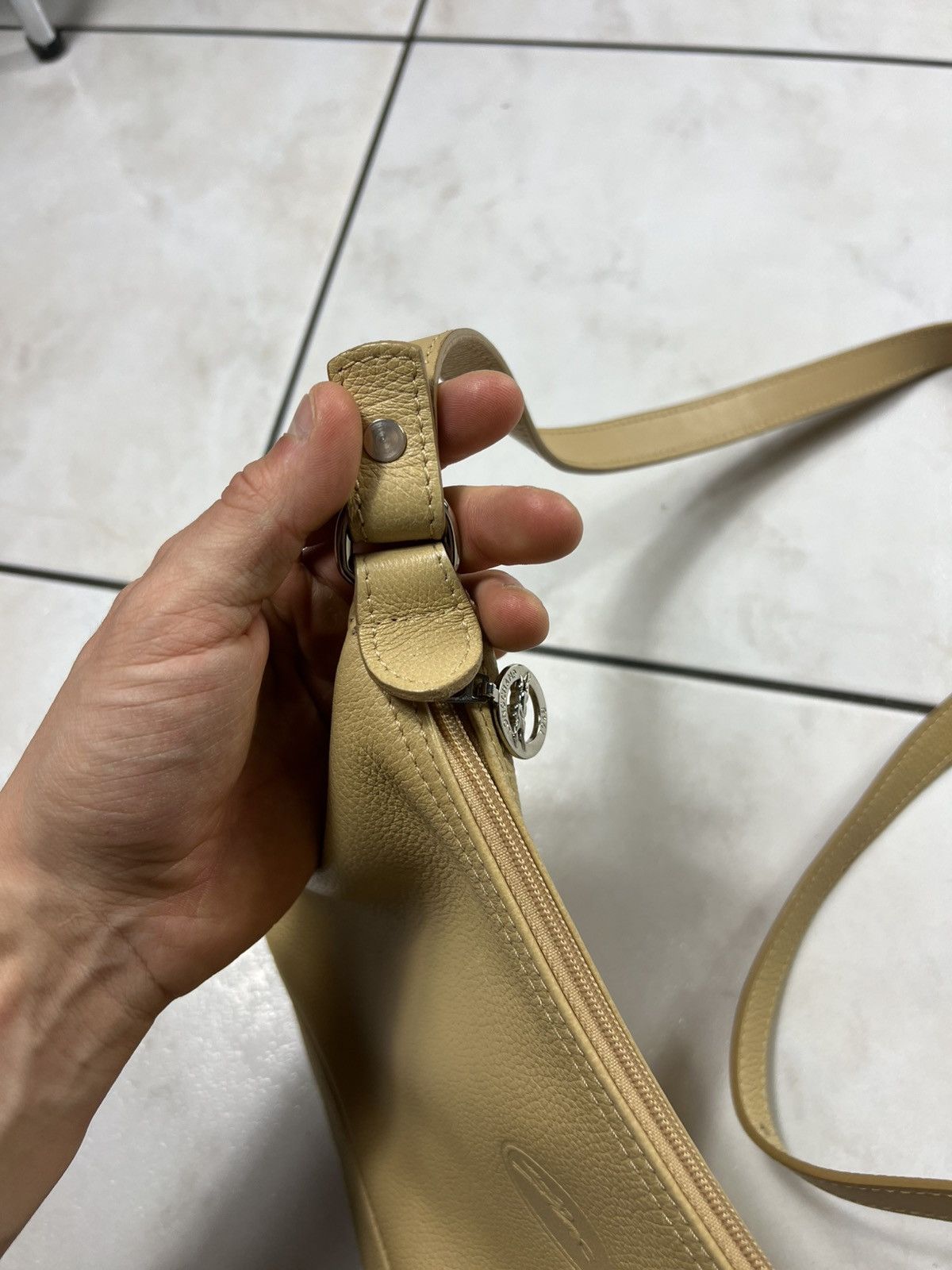 Longchamp Vintage Longchamp classic leather crossbody bag luxury logo Size ONE SIZE - 9 Thumbnail