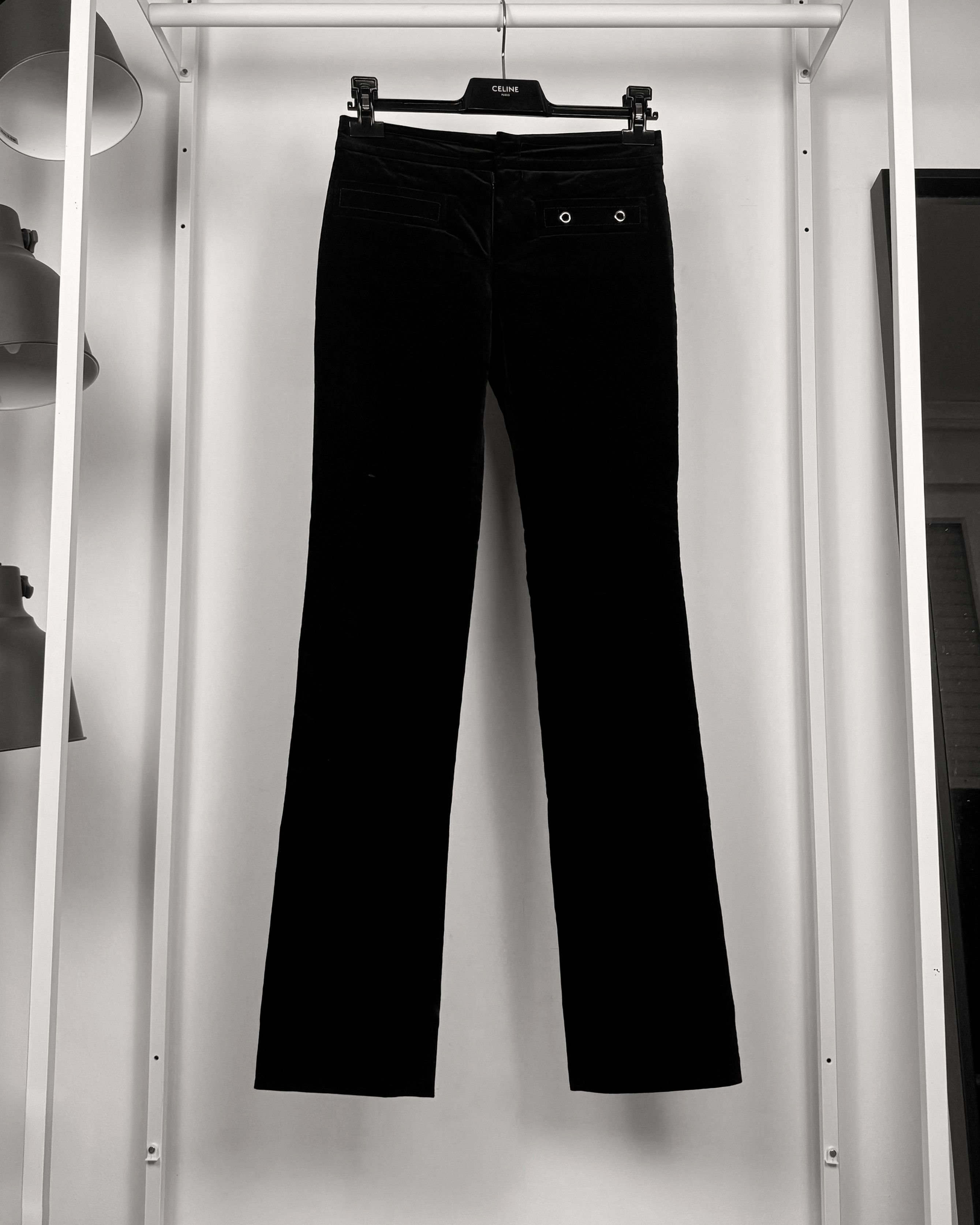 Gucci Gucci By Frida Giannini Velour Velvet Bootcut Pants Size US 28 / EU 44 - 1 Thumbnail