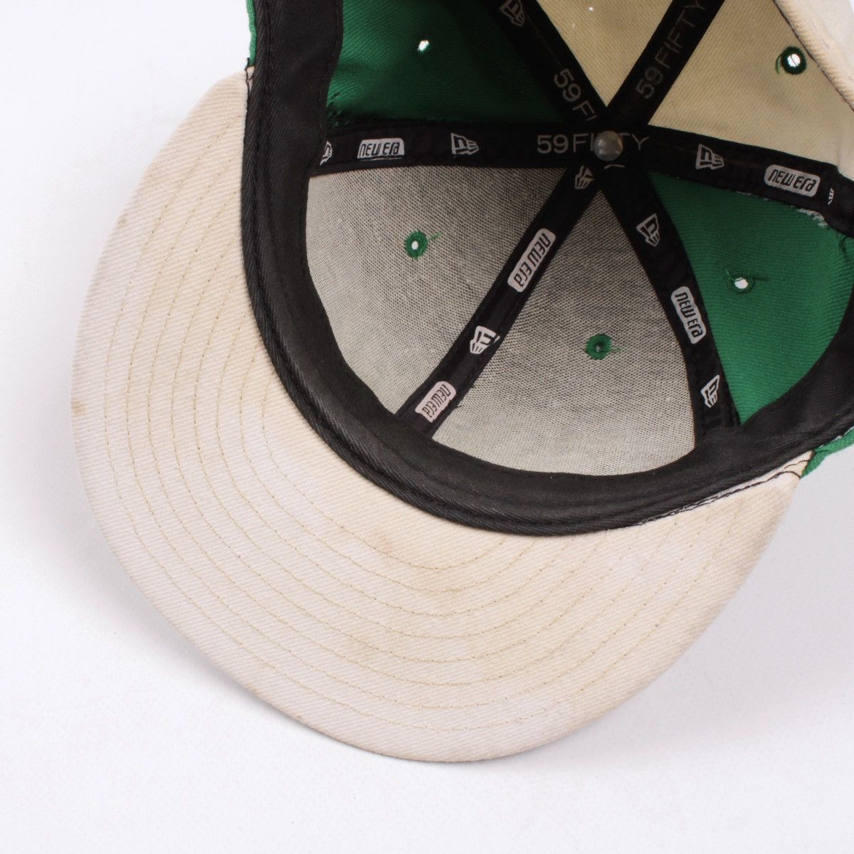 NBA × New Era × Vintage NEW ERA Boston Celtics NBA Vintage Wool Cap Snapback Size ONE SIZE - 12 Thumbnail