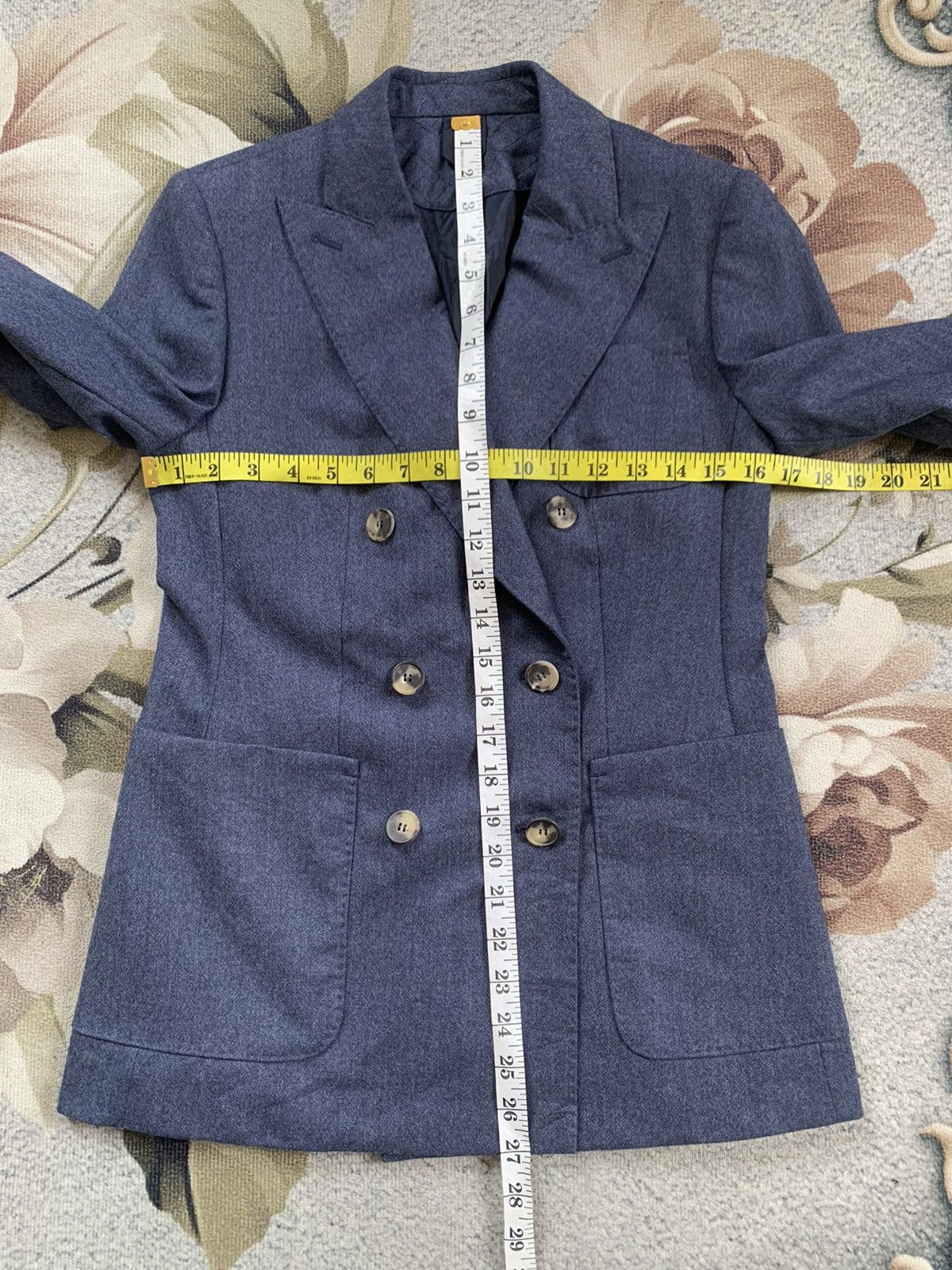 Max Mara MaxMara Blend Cashmere Double Breast Style Jacket Coat Size XS / US 0-2 / IT 36-38 - 9 Thumbnail