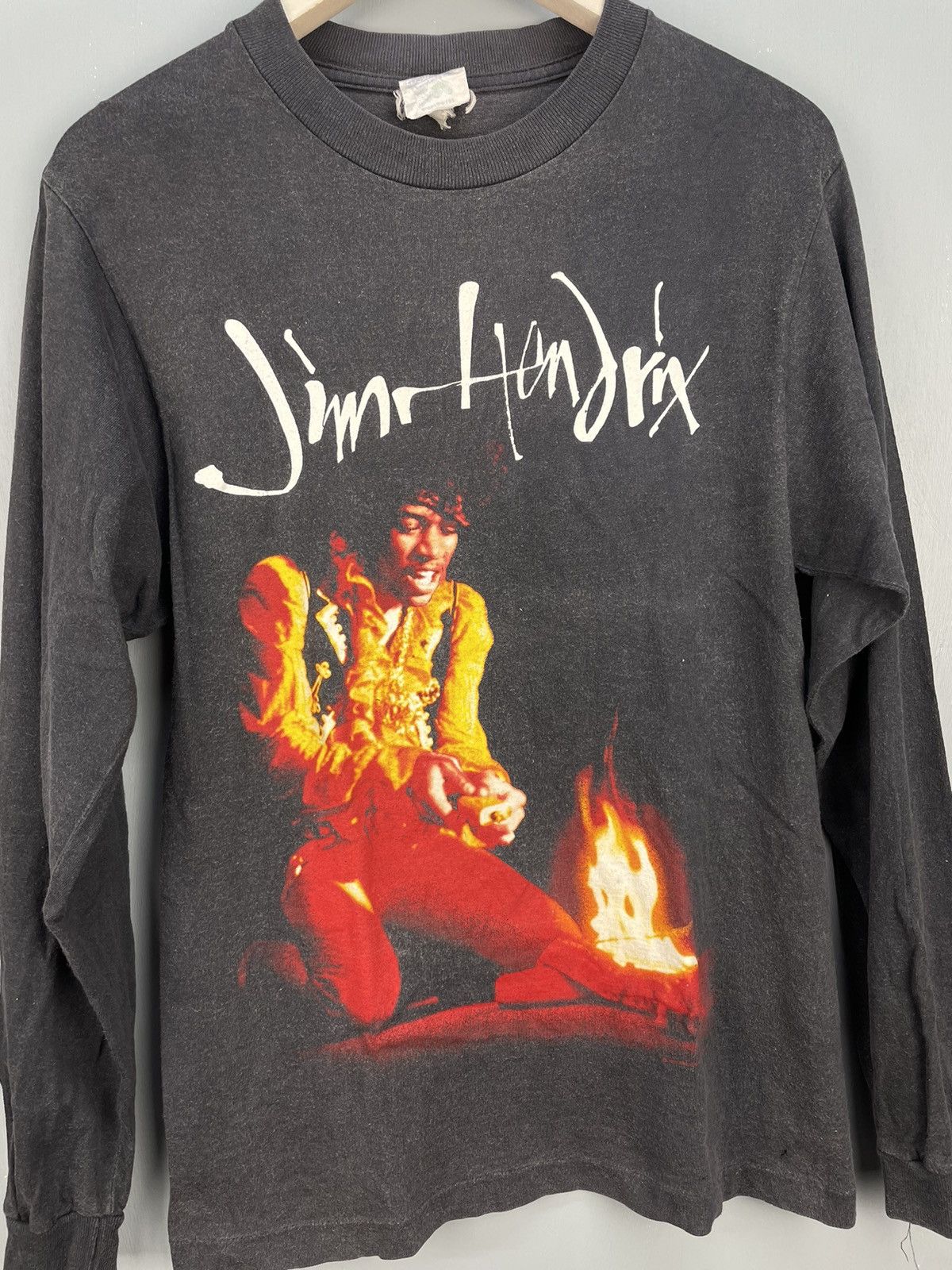 Band Tees Vintage 90s Jimi Hendrix long sleeve winterland t shirt Size US S / EU 44-46 / 1 - 3 Thumbnail