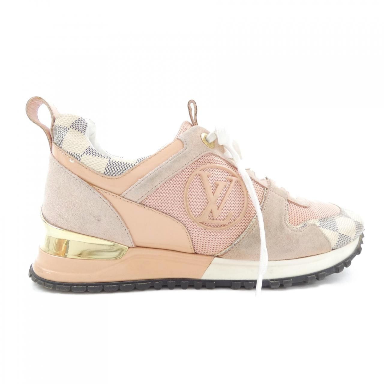 Louis Vuitton Louis Vuitton Louis Vuitton Run Away Line Sneakers Suede Shoes DUTY FREE for USA Size ONE SIZE - 1 Thumbnail