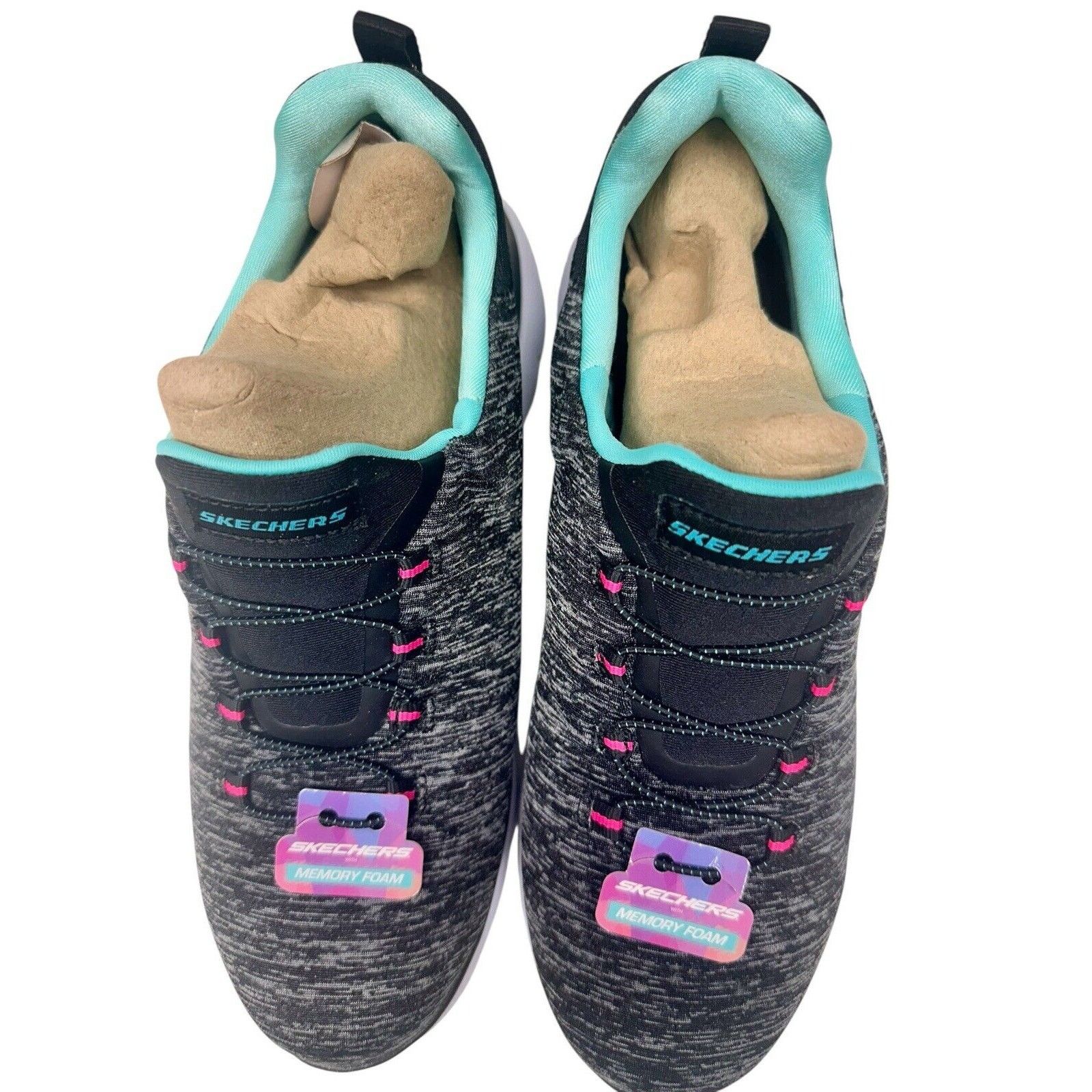 SKECHERS Skechers Summits Quick Getaway Slip-On Shoe Women Sz 8.5 Blk Size US 8.5 / IT 38.5 - 10 Thumbnail