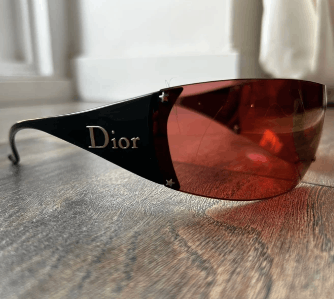 Dior DIOR Sunglasses Ski 5 Mask Wrap Shield Logo Golf Size ONE SIZE - 2 Thumbnail