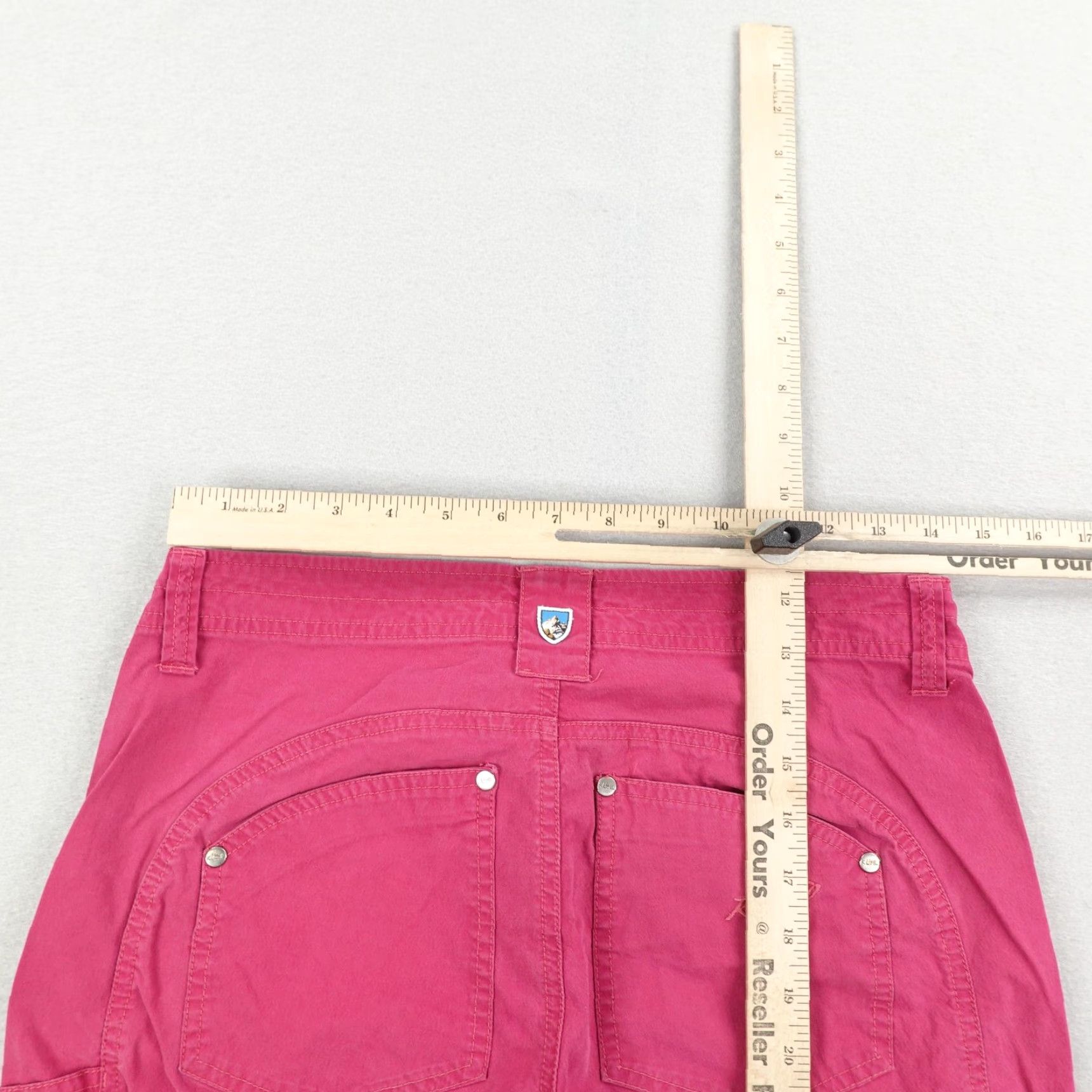 Pinko VINTAGE Kuhl Cargo Shorts Womens 6 Pink Outdoor Hiking Casual Summer Activewear Size 28" / US 6 / IT 42 - 5 Thumbnail