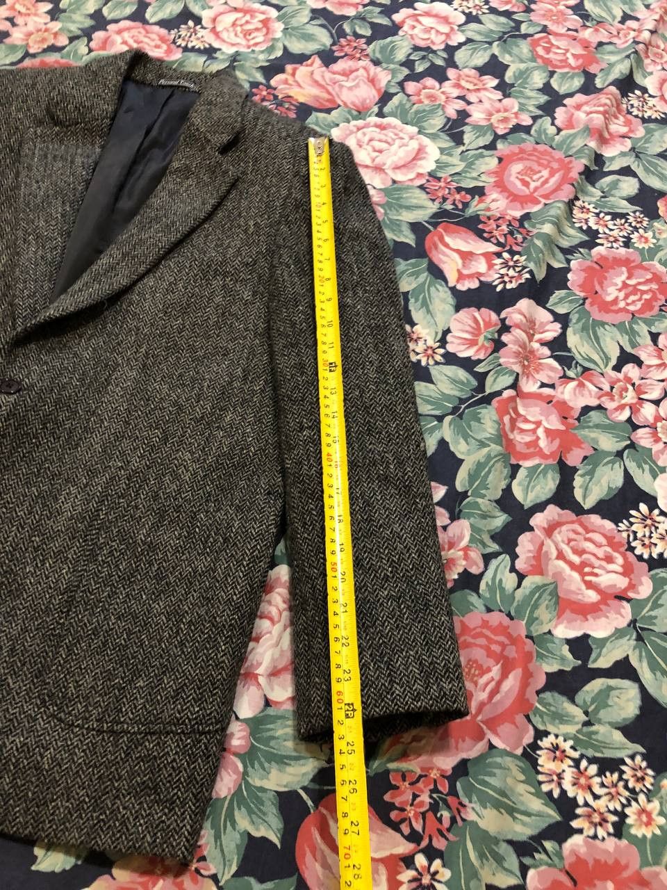 Harris Tweed Vintage Blazer Harris Tweed 100% wool streetwear Y2K Size 48R - 9 Thumbnail