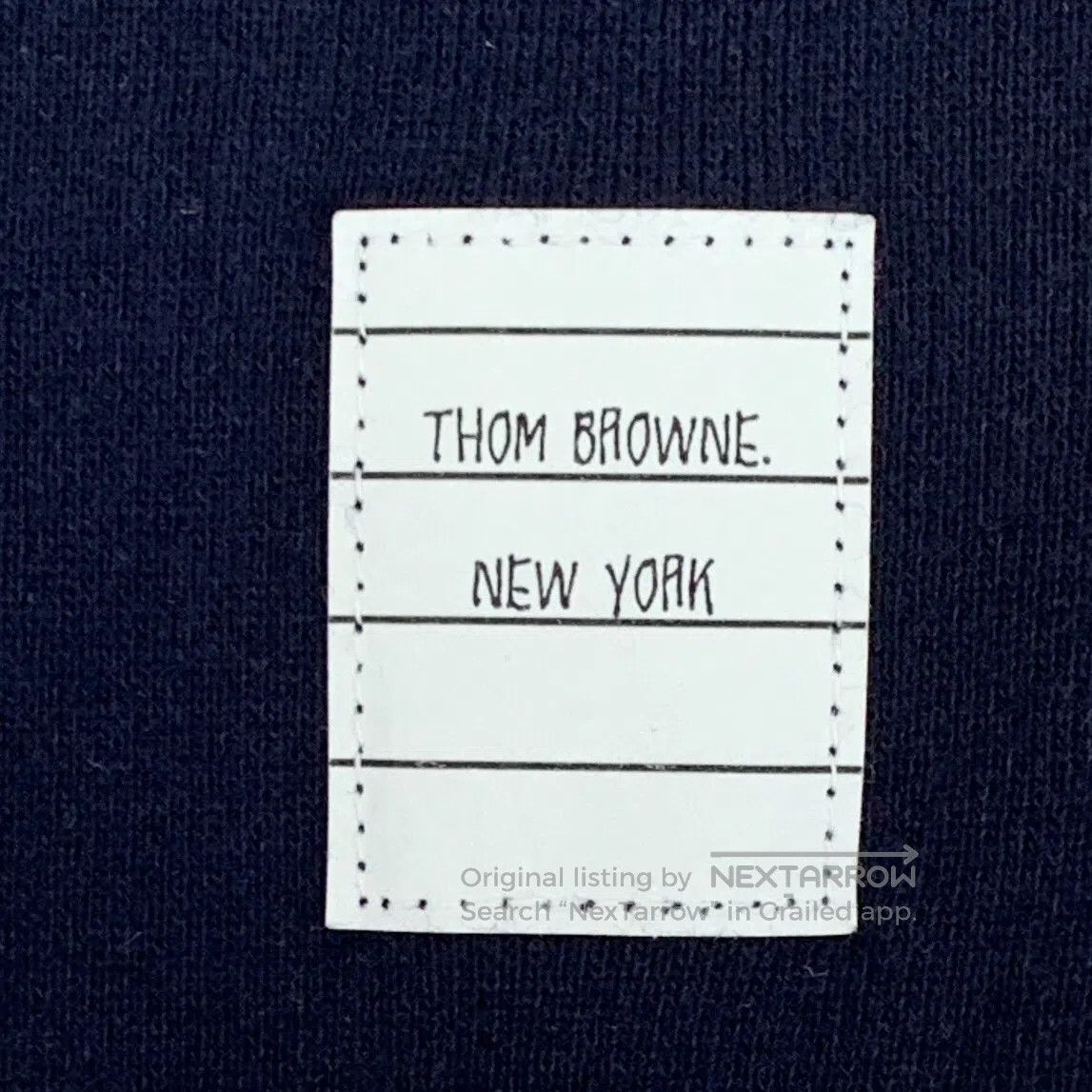 Thom Browne Thom Browne size M Blue classic four-stripe cotton drawstr Size US 38 / EU 54 - 6 Thumbnail