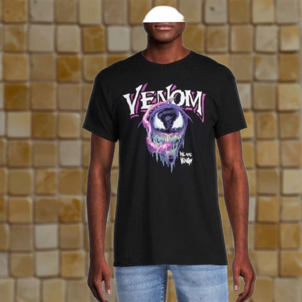 Vintage VINTAGE NEW MENS MARVEL VENOM SLOBBERS BLACK T-SHIRT SPIDER-MAN SIZE M 38/40 Size US M / EU 48-50 / 2 - 1 Preview