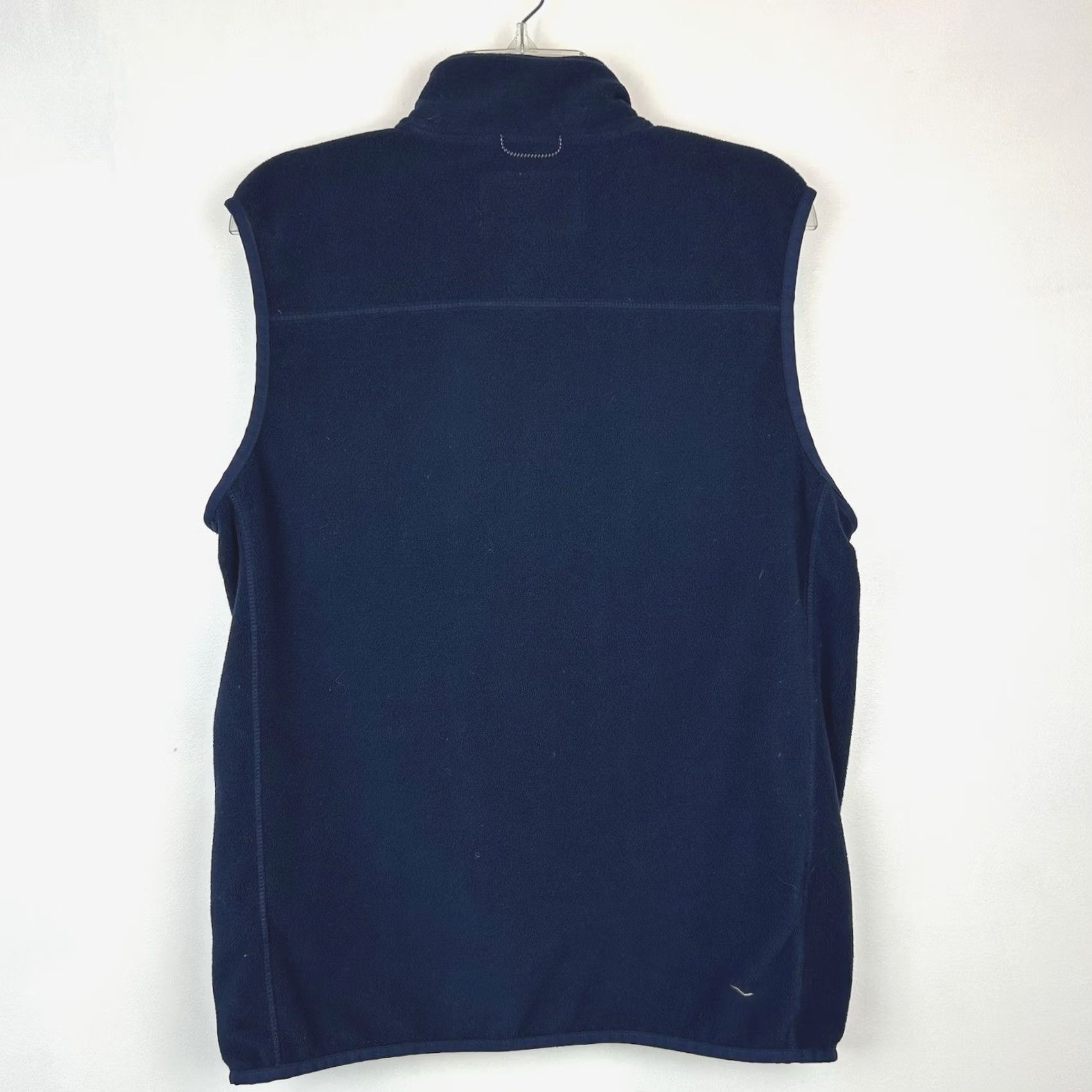 Lands' End Lands' End Vest Mens S Fleece Navy Blue Zip Pockets Front Zip Casual Preppy Size US S / EU 44-46 / 1 - 2 Thumbnail