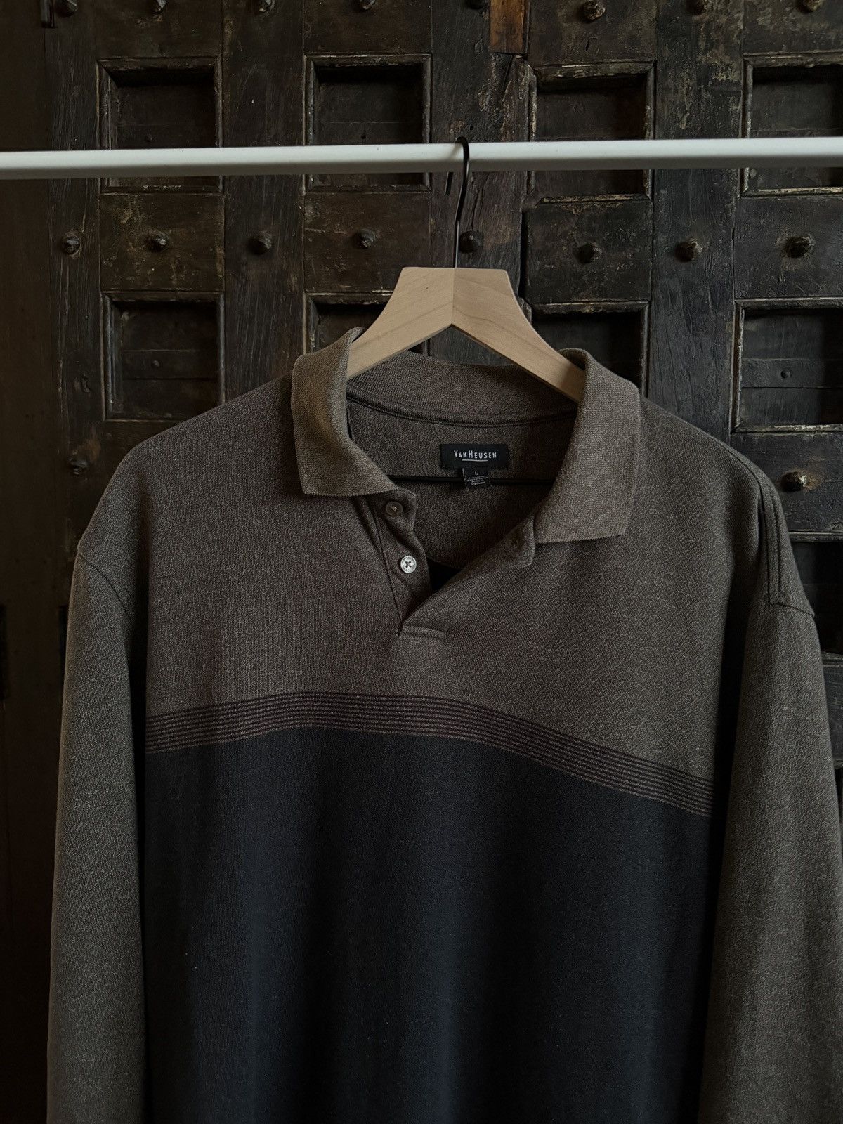 Van Heusen Vintage Van Heusen brown short sleeve button up (Large) Size US L / EU 52-54 / 3 - 2 Thumbnail