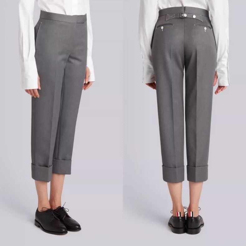 Thom Browne Thom BrowneCavalry cloth suit trousers 2503-Nextarrow Size 25" / US 0 / IT 36 - 8 Thumbnail