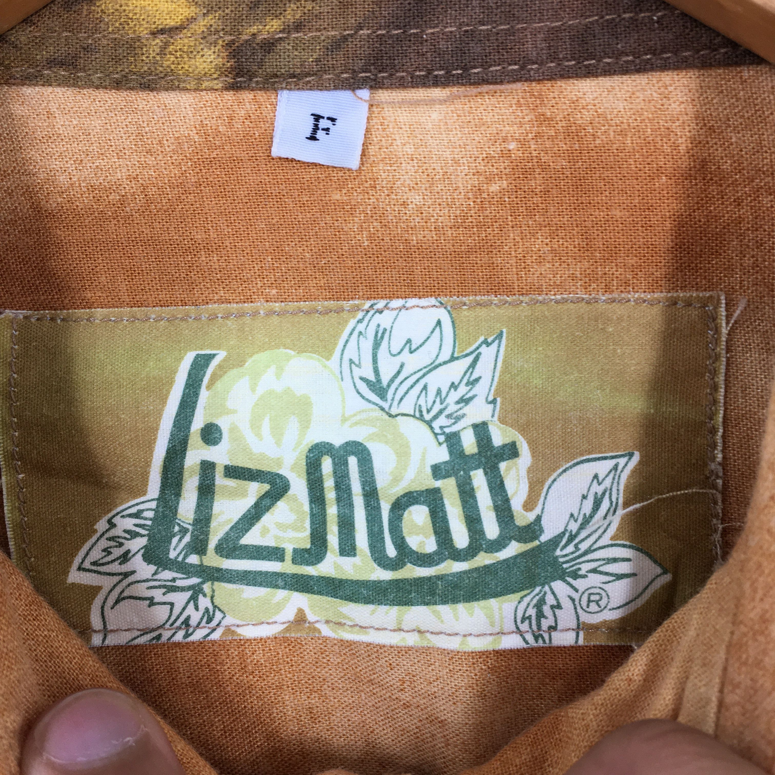 Vintage Vintage Lizz Mart Pop Art Rayon Shirt Medium Size US M / EU 48-50 / 2 - 5 Thumbnail