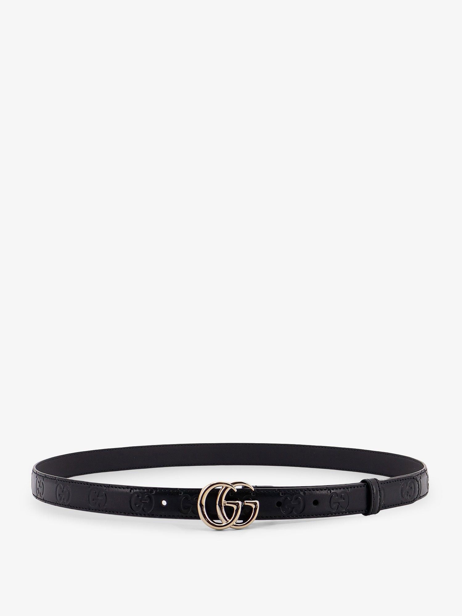 Gucci Gucci Leather belt with all-over GG logo 75 Women - USA Tariffs Included Size ONE SIZE - 1 Thumbnail