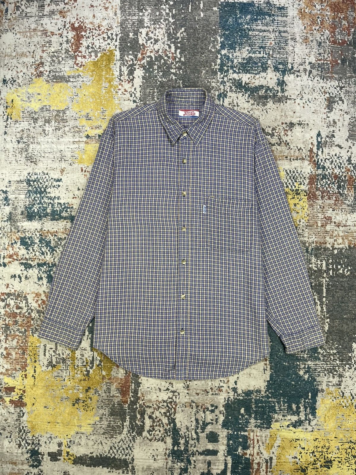 Pepsi Vtg Pepsi Cola Checked Plaid Single Pocket Button Down Shirt Size US M / EU 48-50 / 2 - 10 Thumbnail