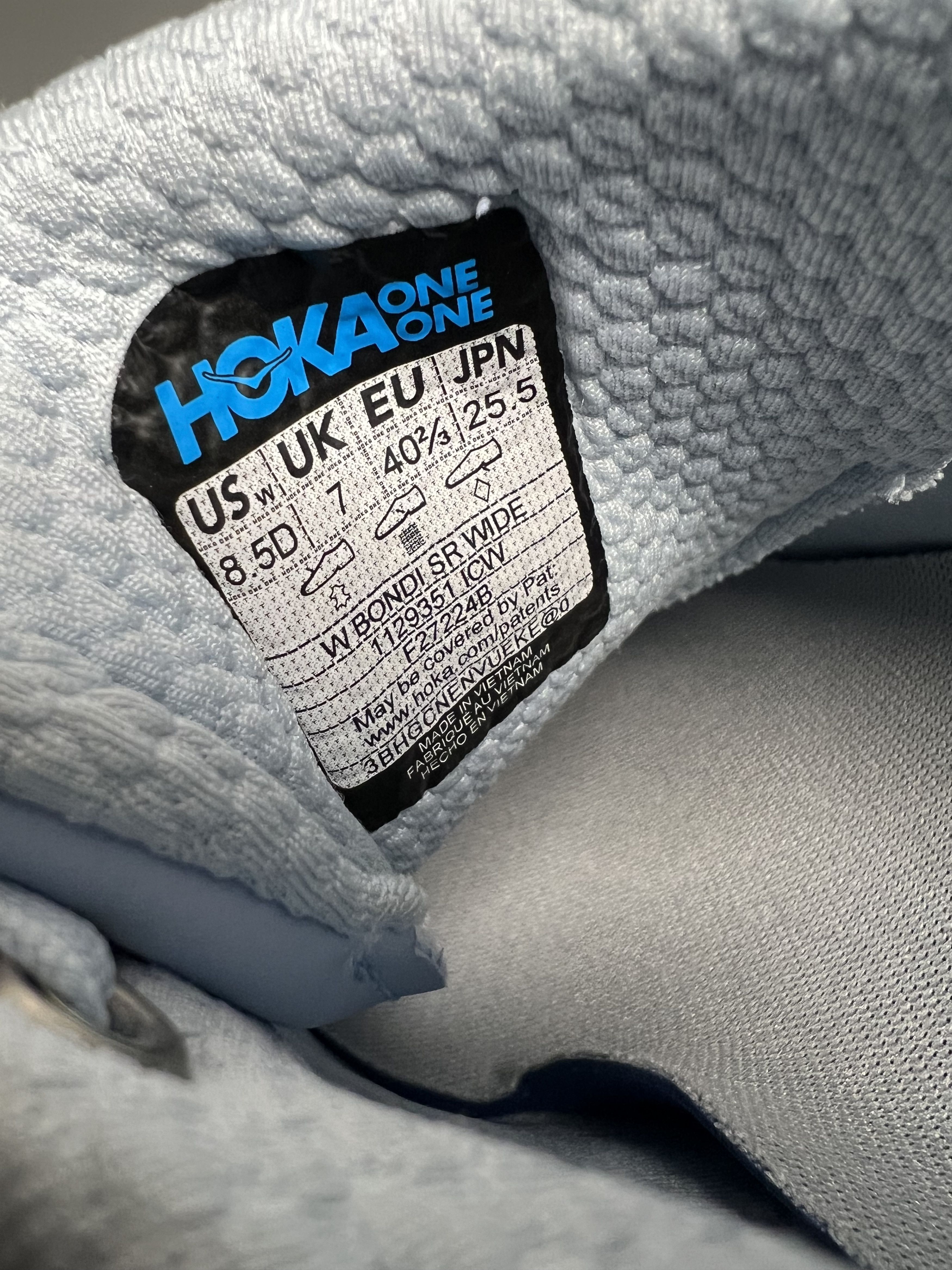 Hoka 8.5D Hoka Bondi SR Wide Running Shoes Walking Gym Training Size US 8.5 / IT 38.5 - 10 Thumbnail