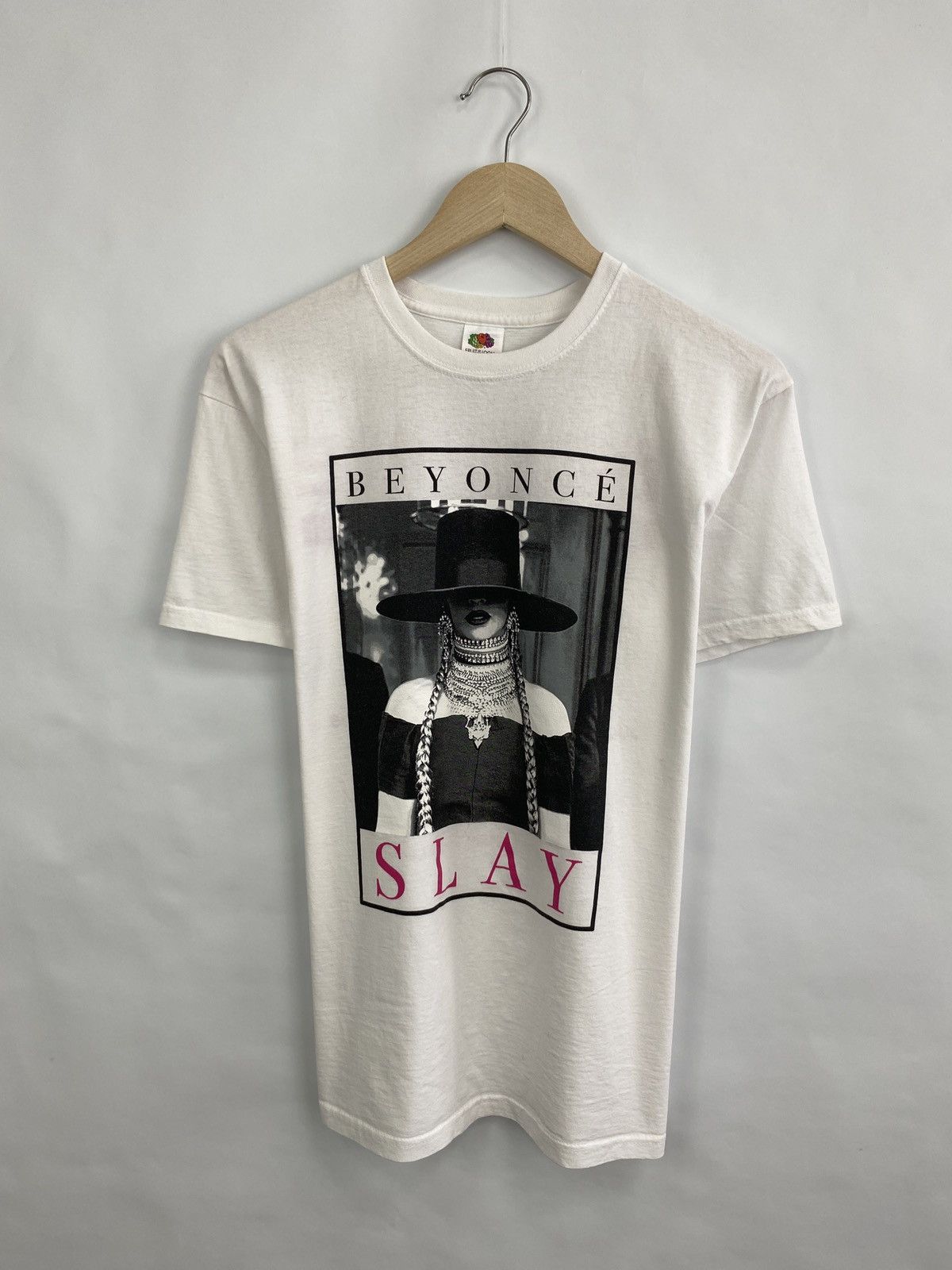 Band Tees × Rap Tees × Vintage 🇺🇸 2016 Beyonce Slay Sexy Girl Black Rap T-Shirt Rare Retro Size US M / EU 48-50 / 2 - 3 Thumbnail