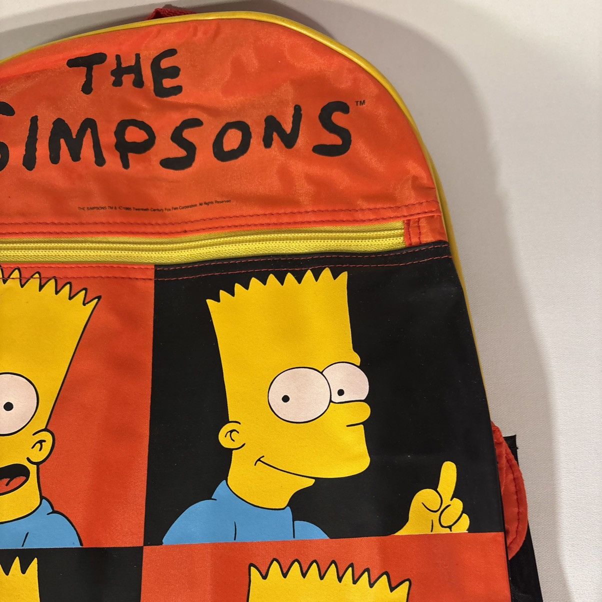 The Simpsons Vintage 90s The Simpsons Bags Many Faces of Bart Backpack Size ONE SIZE - 6 Thumbnail