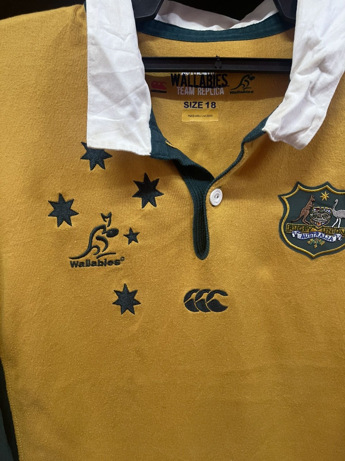 Canterbury of New Zealand Wallabies Australian Rugby World Cup🔥🔥🔥 Size US M / EU 48-50 / 2 - 3 Thumbnail