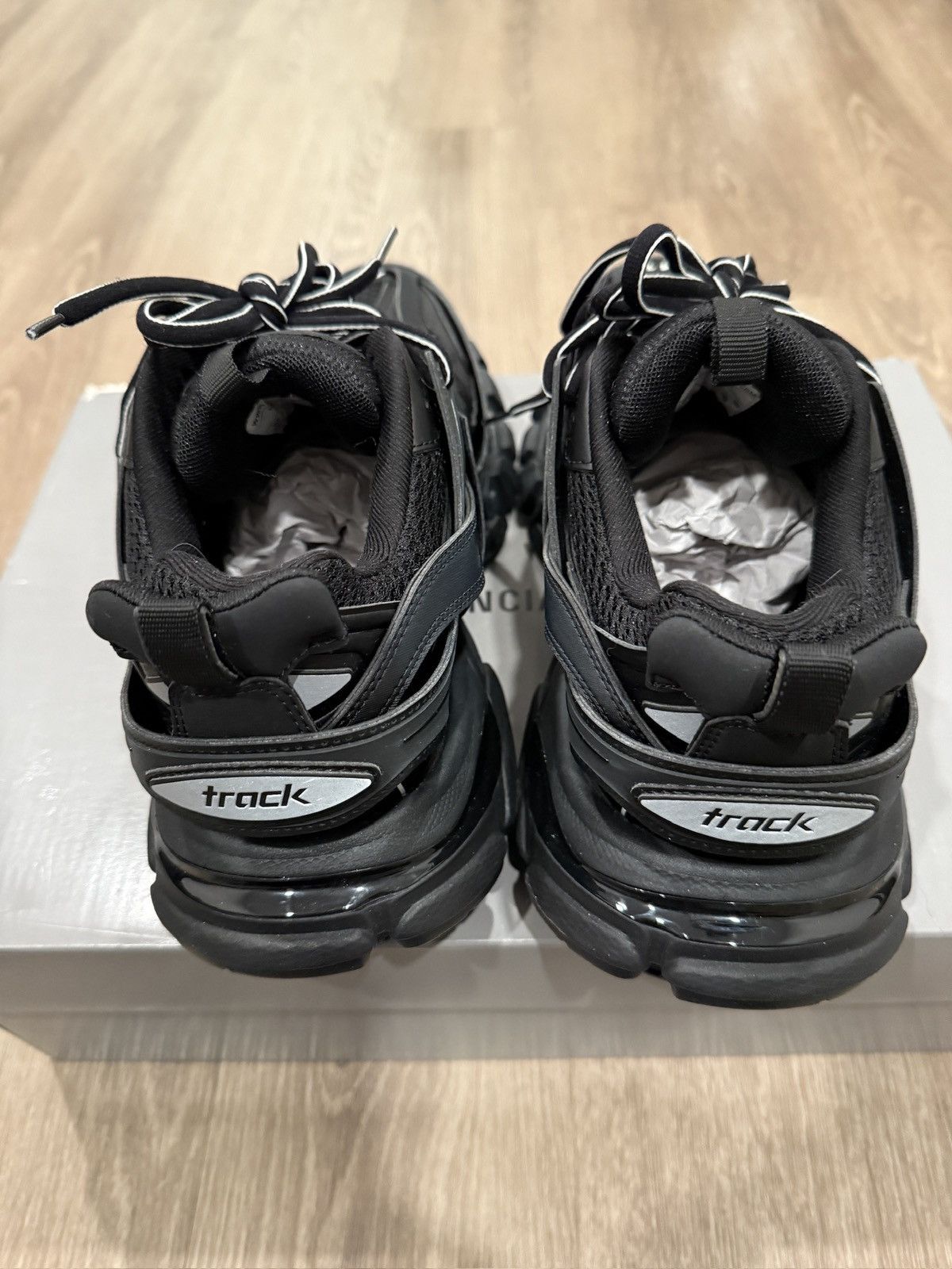 Balenciaga Balenciaga Track Sneaker 'Triple Black' Size US 8 / EU 41 - 7 Thumbnail